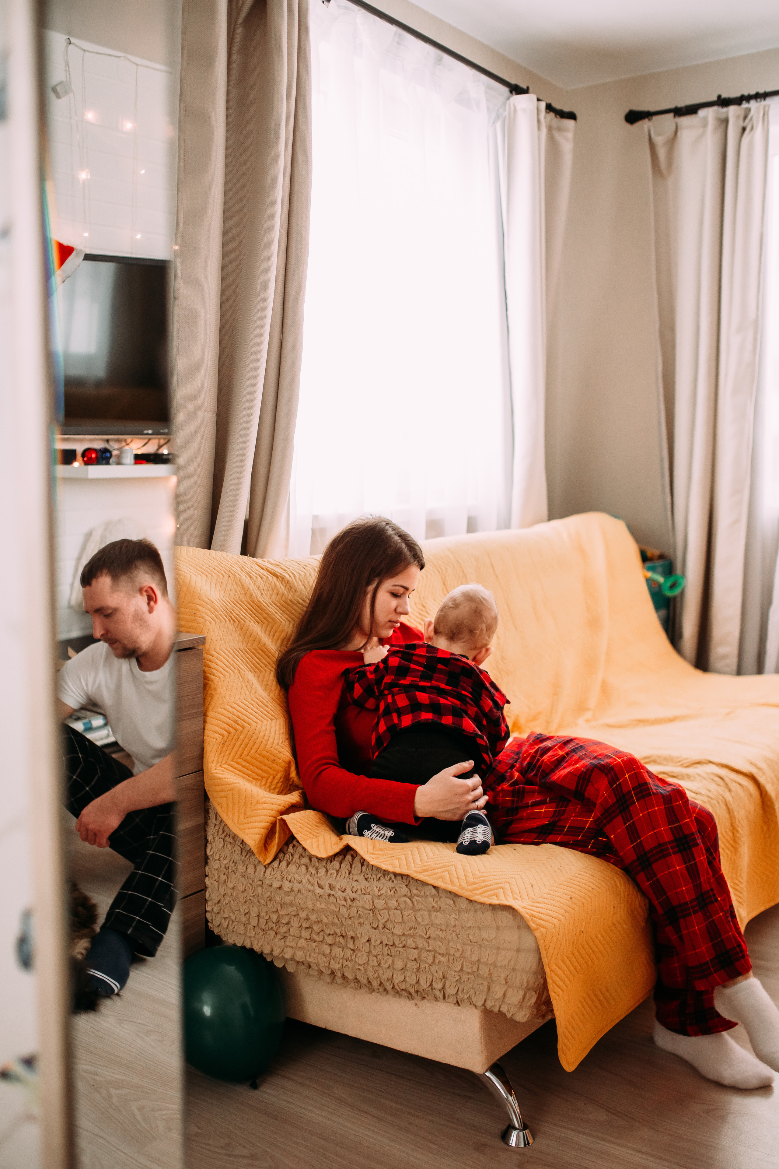 Алена, Саша, Саша и Кокос. Семейный и детский фотограф в Нижнем Новгороде Наумова Лидия
