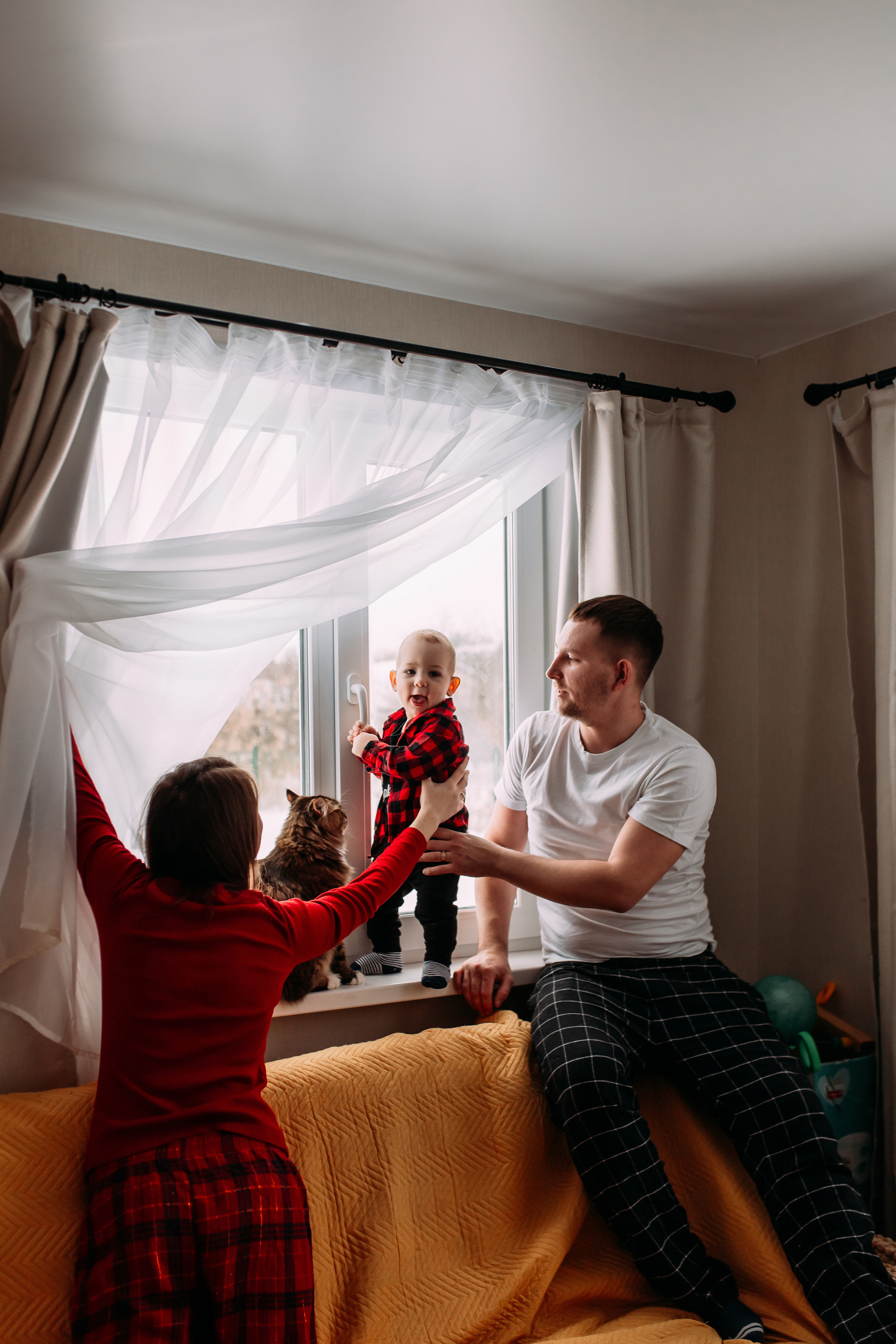 Алена, Саша, Саша и Кокос. Семейный и детский фотограф в Нижнем Новгороде Наумова Лидия