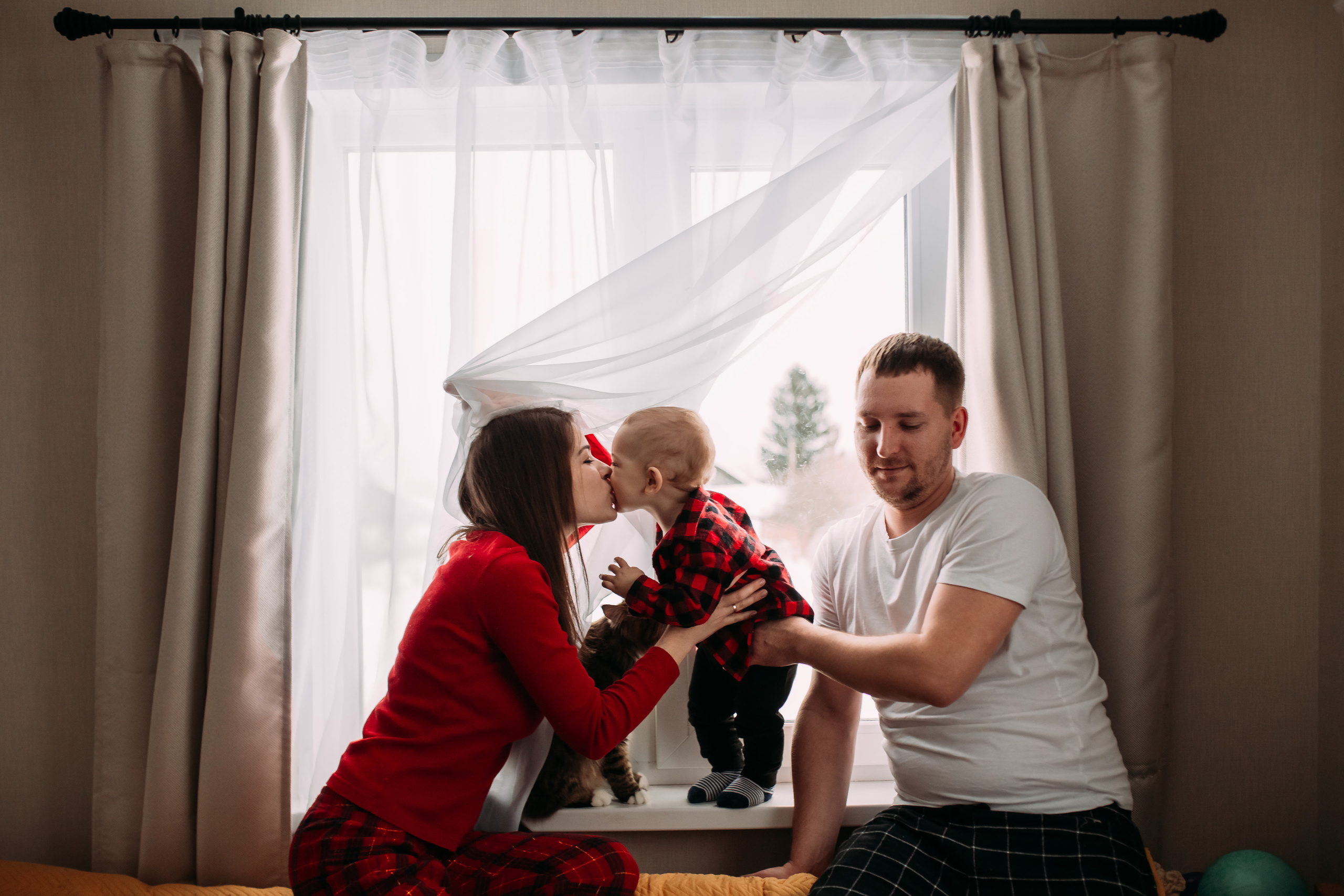 Алена, Саша, Саша и Кокос. Семейный и детский фотограф в Нижнем Новгороде Наумова Лидия