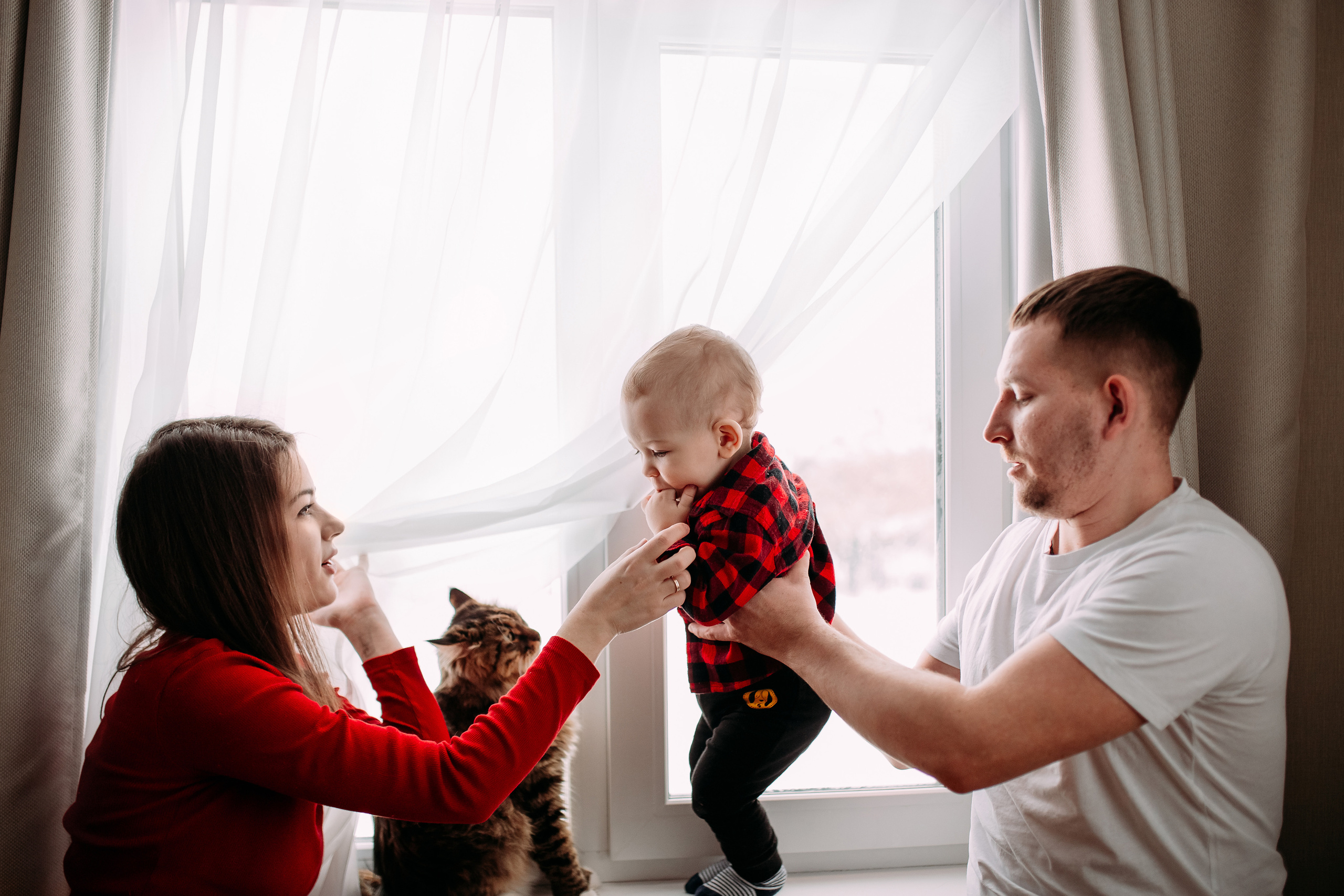 Алена, Саша, Саша и Кокос. Семейный и детский фотограф в Нижнем Новгороде Наумова Лидия