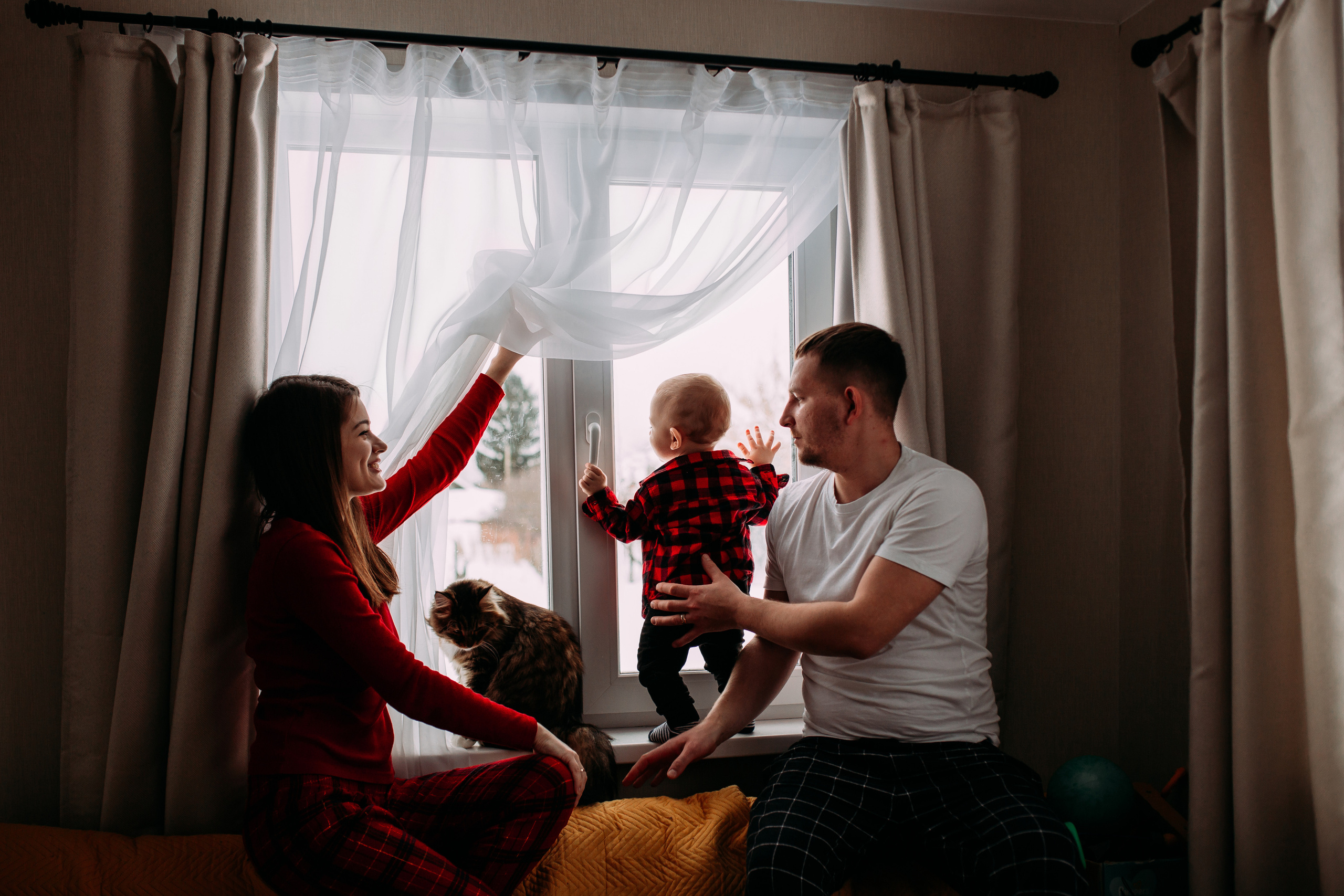 Алена, Саша, Саша и Кокос. Семейный и детский фотограф в Нижнем Новгороде Наумова Лидия