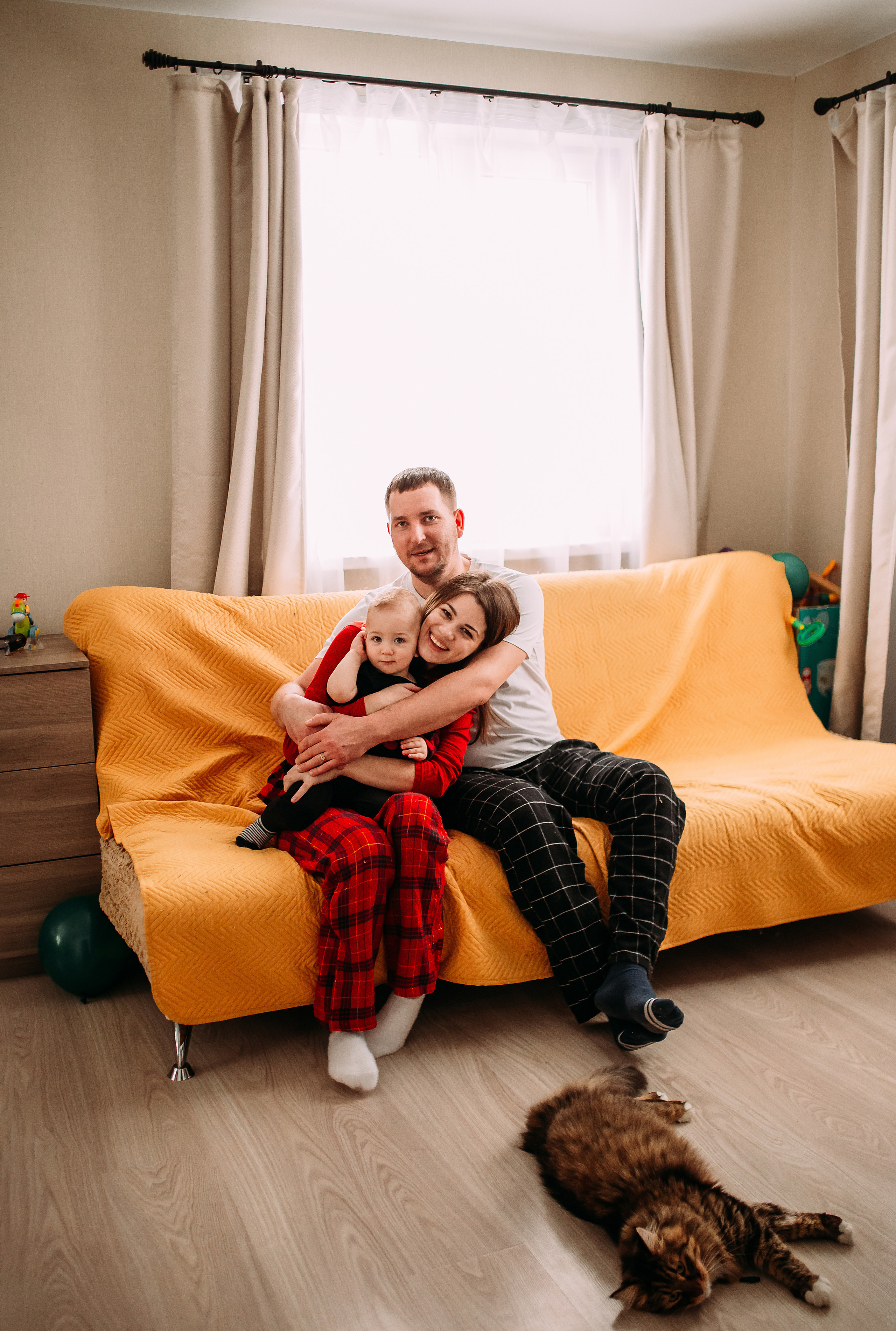 Алена, Саша, Саша и Кокос. Семейный и детский фотограф в Нижнем Новгороде Наумова Лидия