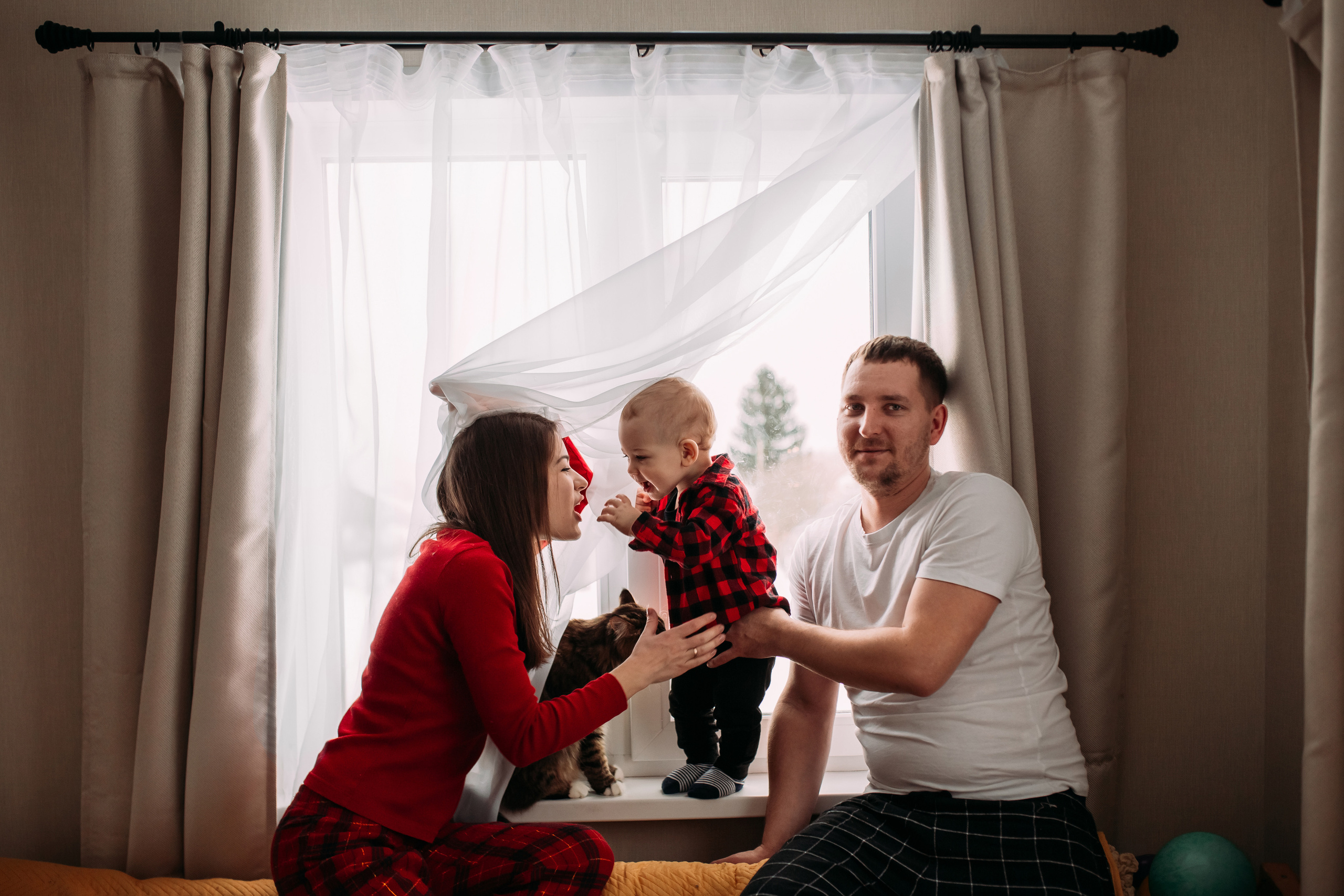Алена, Саша, Саша и Кокос. Семейный и детский фотограф в Нижнем Новгороде Наумова Лидия