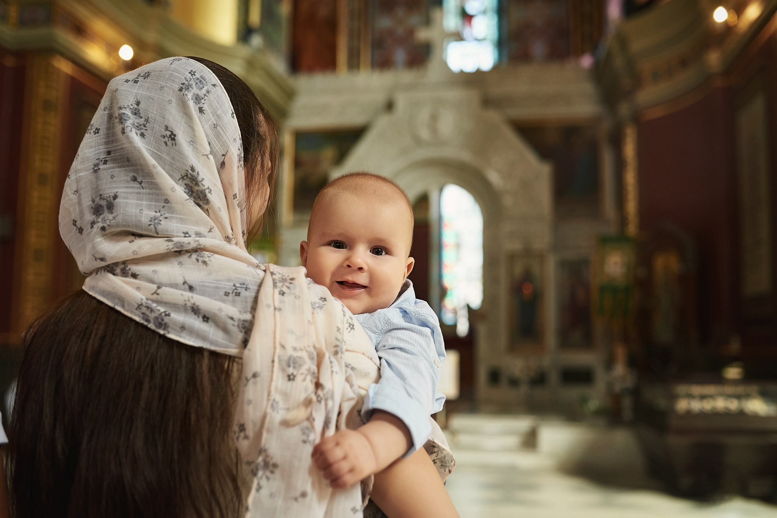 Двойное крещение в Новочеркасском соборе. Семейный фотограф в Ростове-на-Дону Татьяна Литвинова