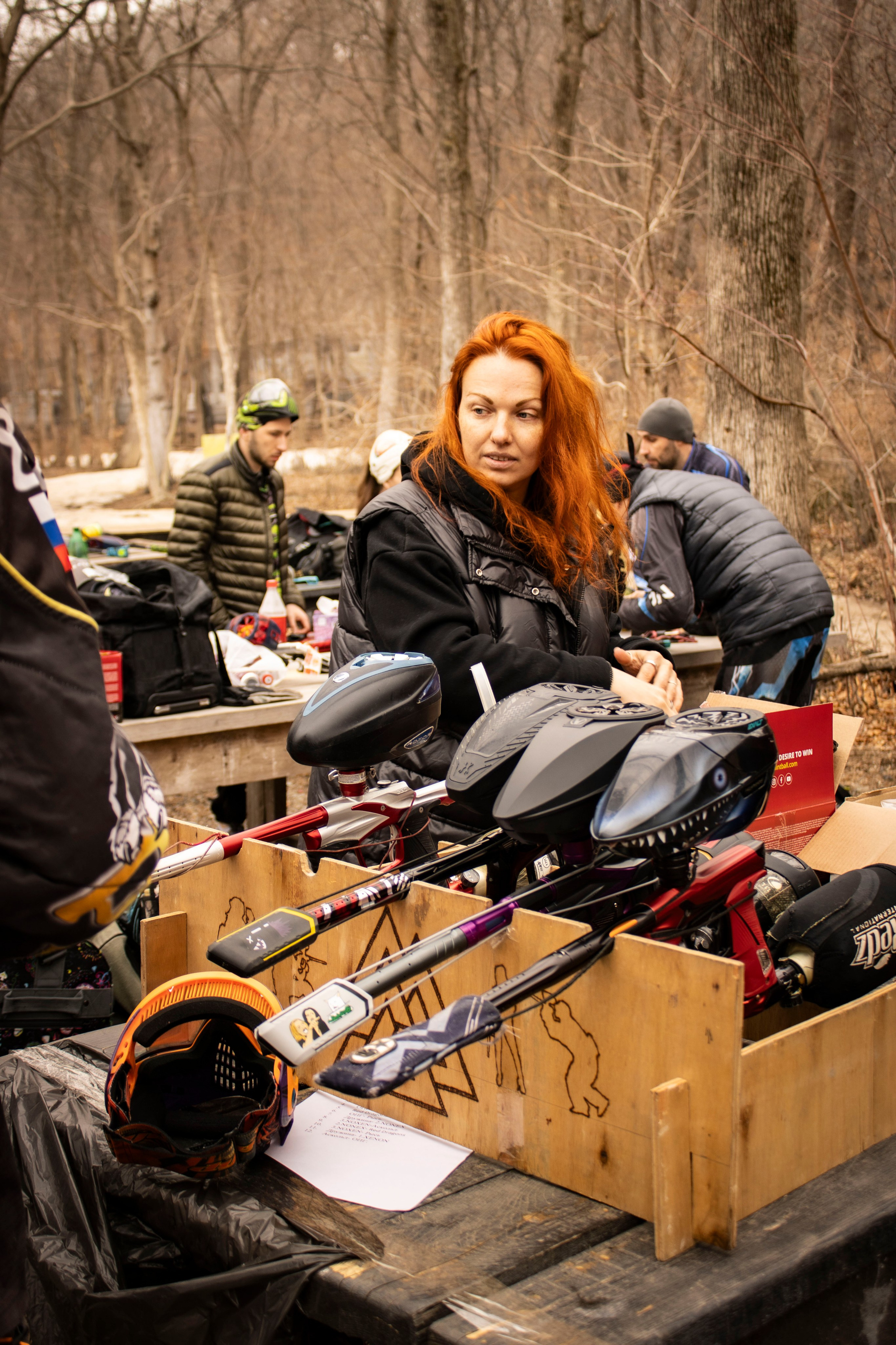 Турнир на кубок Федерации пейнтбола 6 апреля 2024 г. Фотограф г. Владивосток