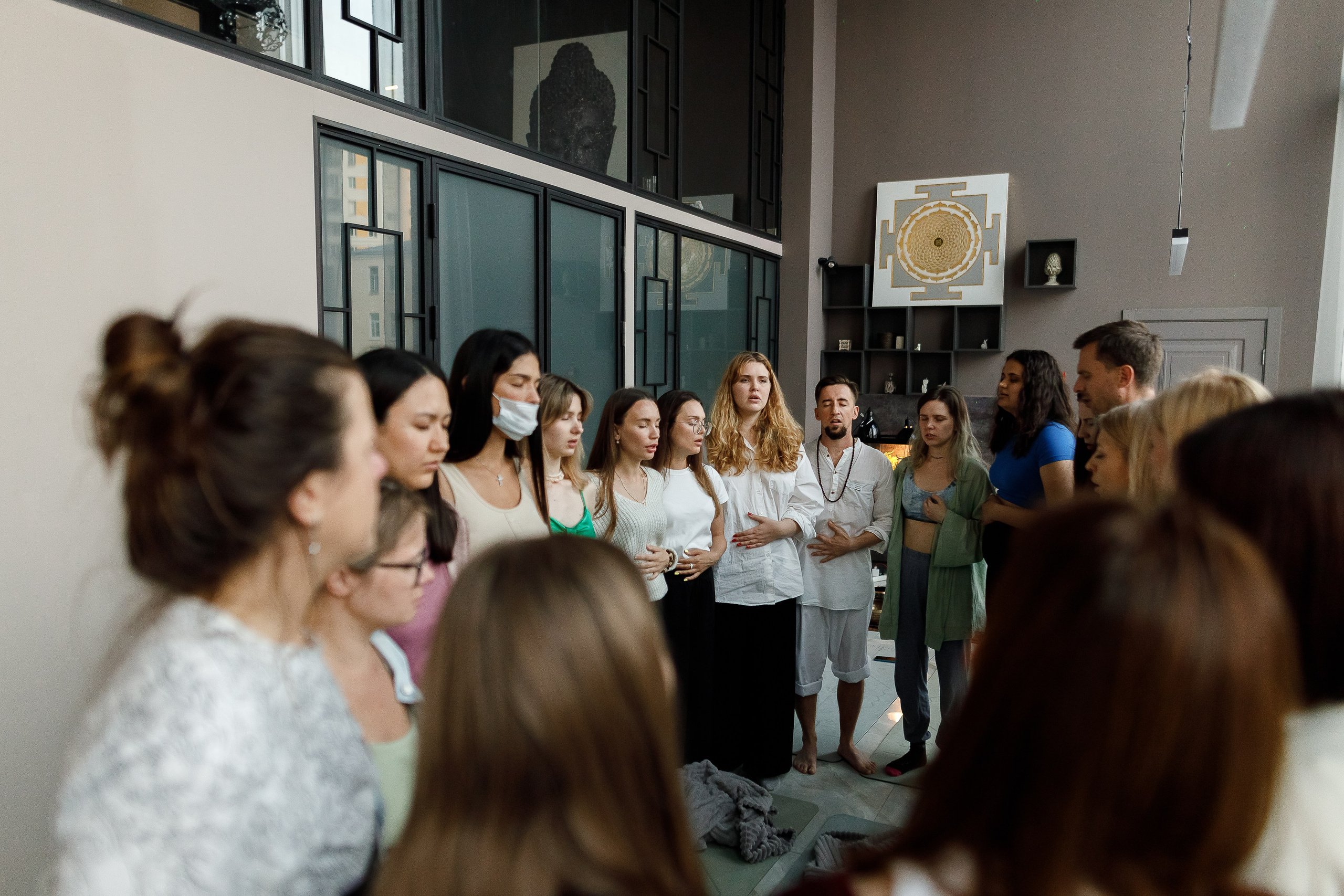 Фестиваль йоги. Фотограф Москва