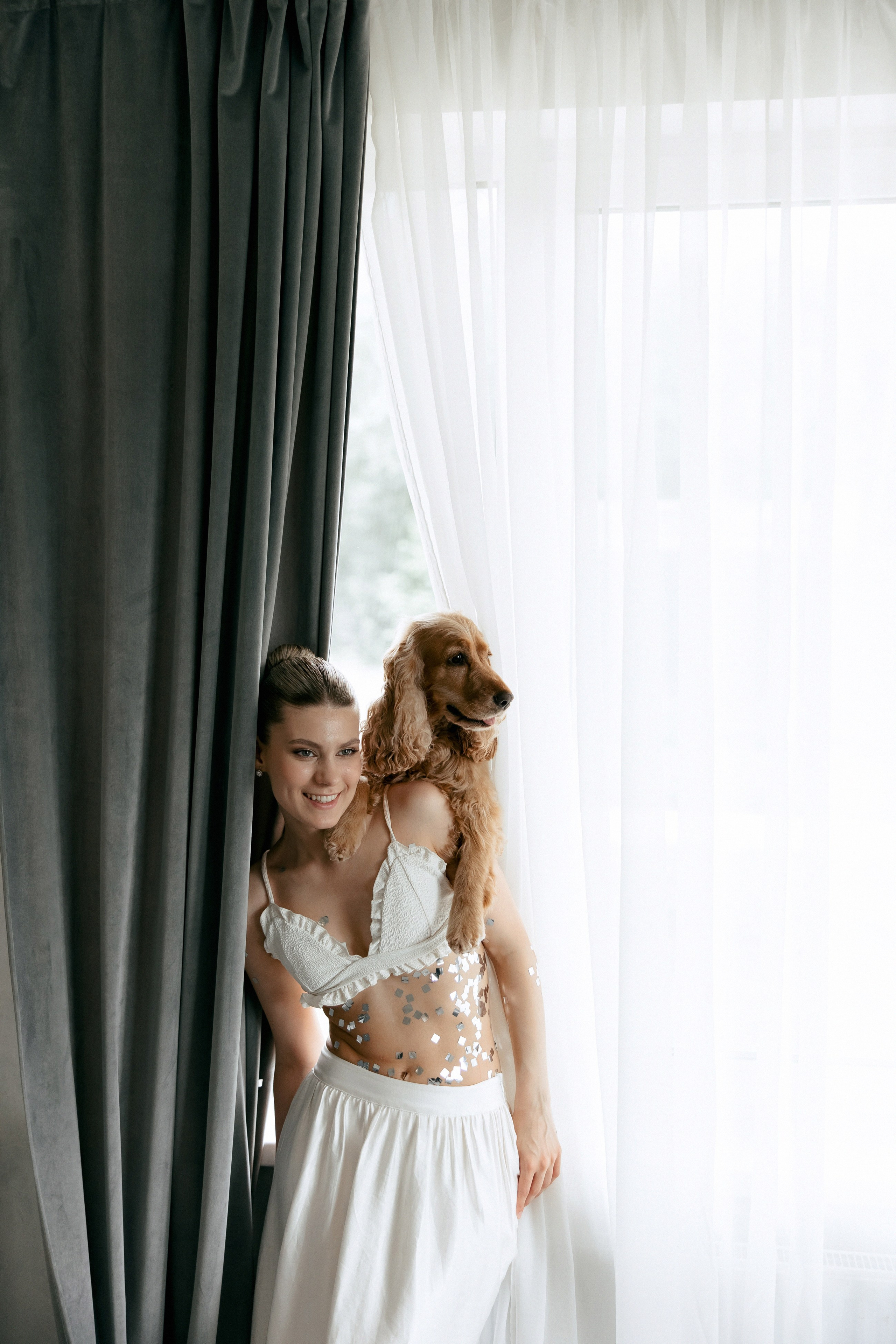 Свадебная фотосессия Настя, Макс и Карюша. Свадебный фотограф Москва