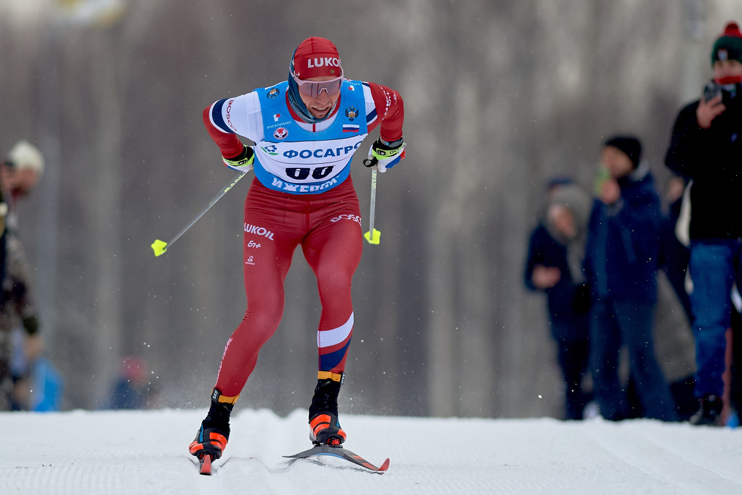 VI этап ФосАгро Кубка России по лыжным гонкам. Ижевск 25.01.2025 и 26.01.2025. Спортивный репортажный фотограф в Ижевске Сергей Мерзляков