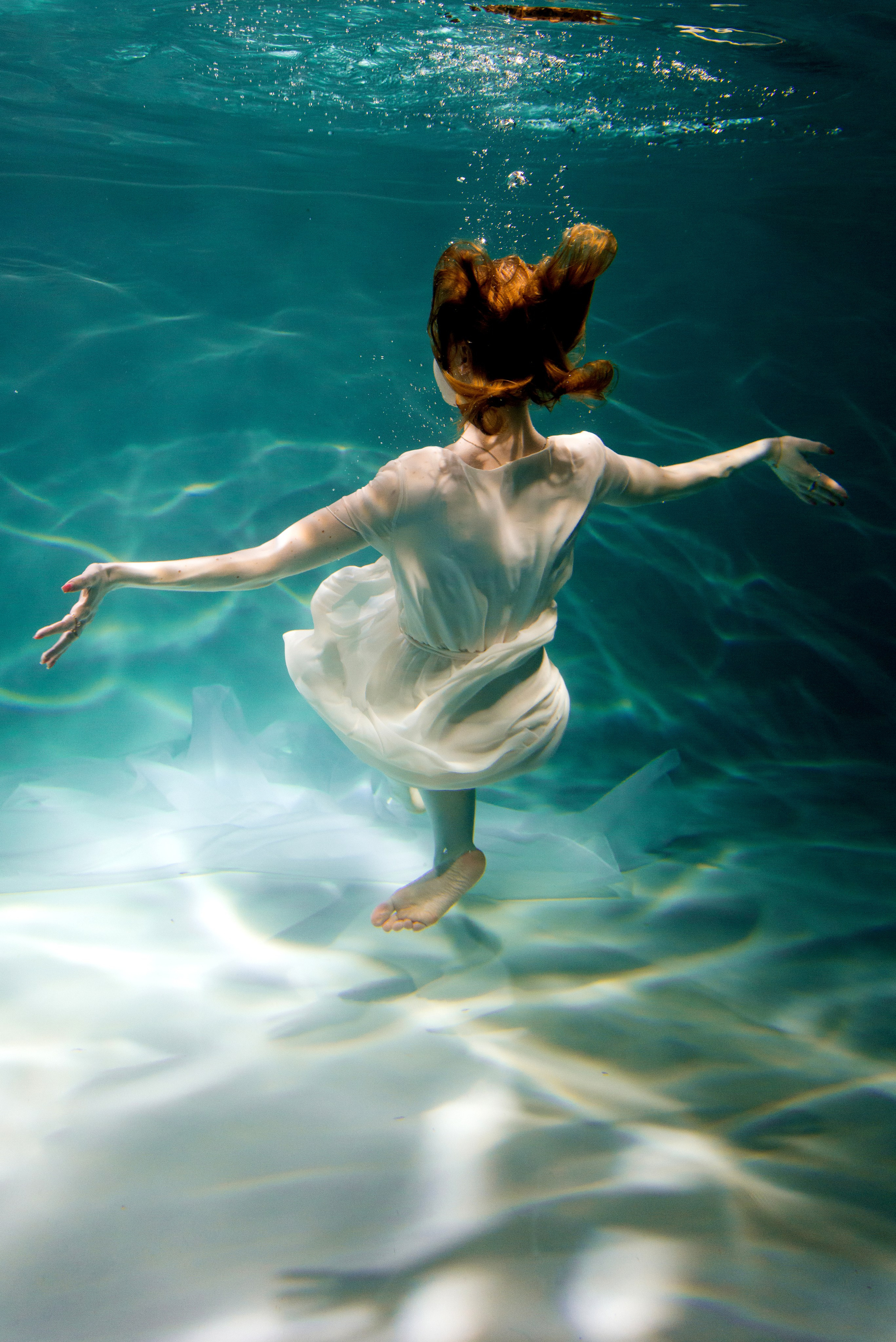 Под водой. Фотограф и дизайнер в Москве Екатерина Лобачева