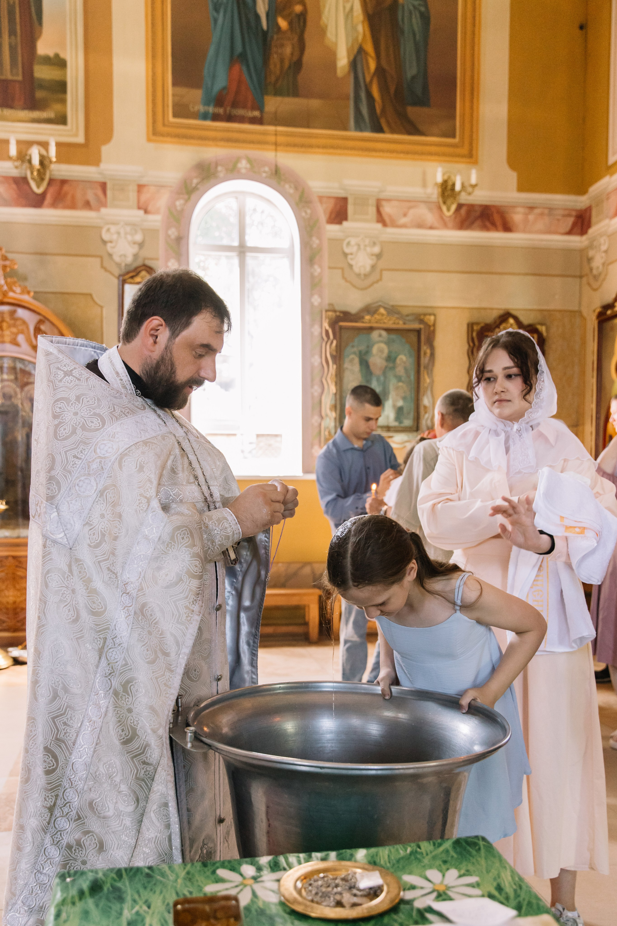 Таинство Крещение. Семейный фотограф