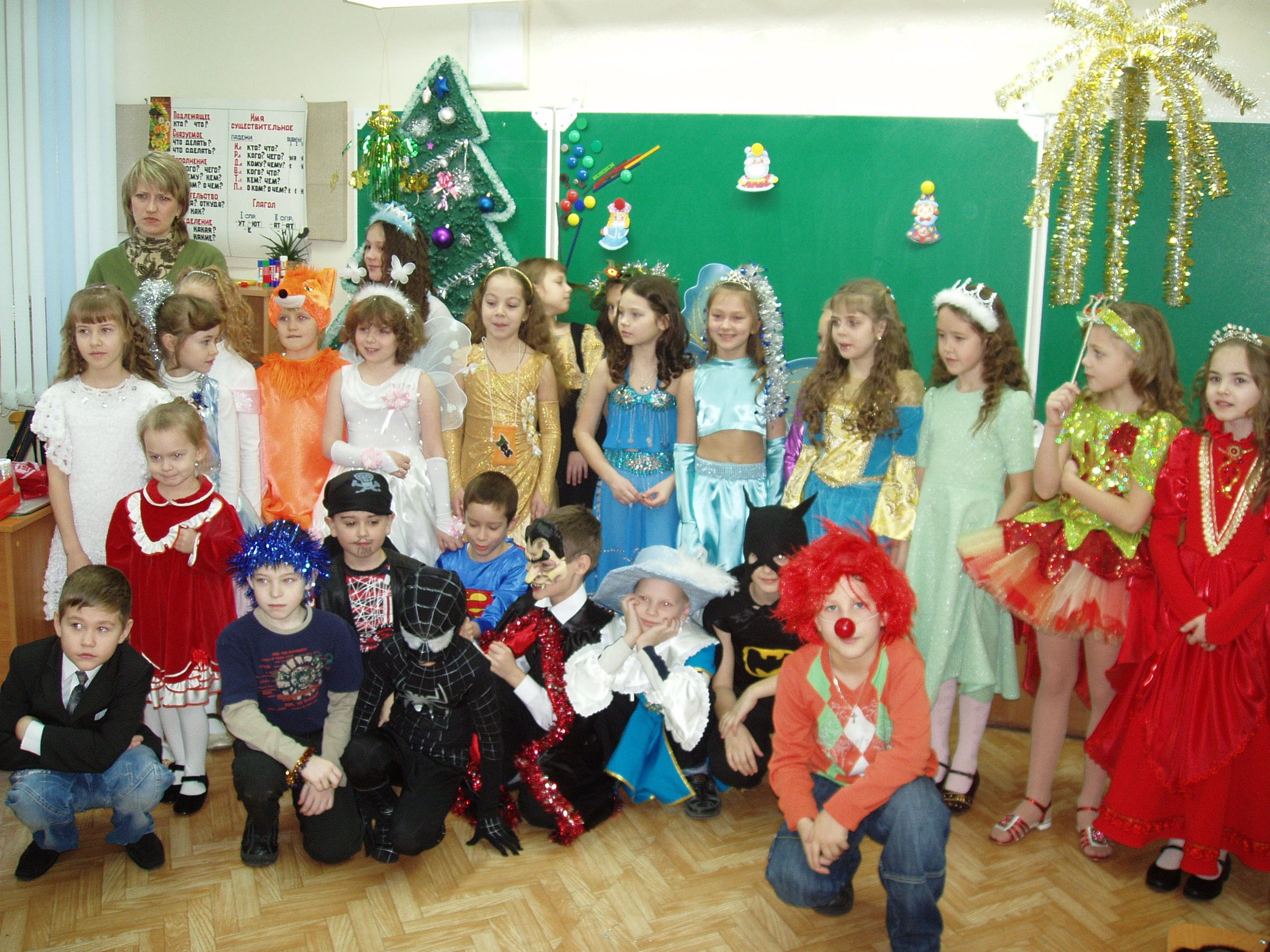 Школьная Елка 26.12.2008. Семейный, Свадебный фотограф СПБ Питер— Романова Екатерина