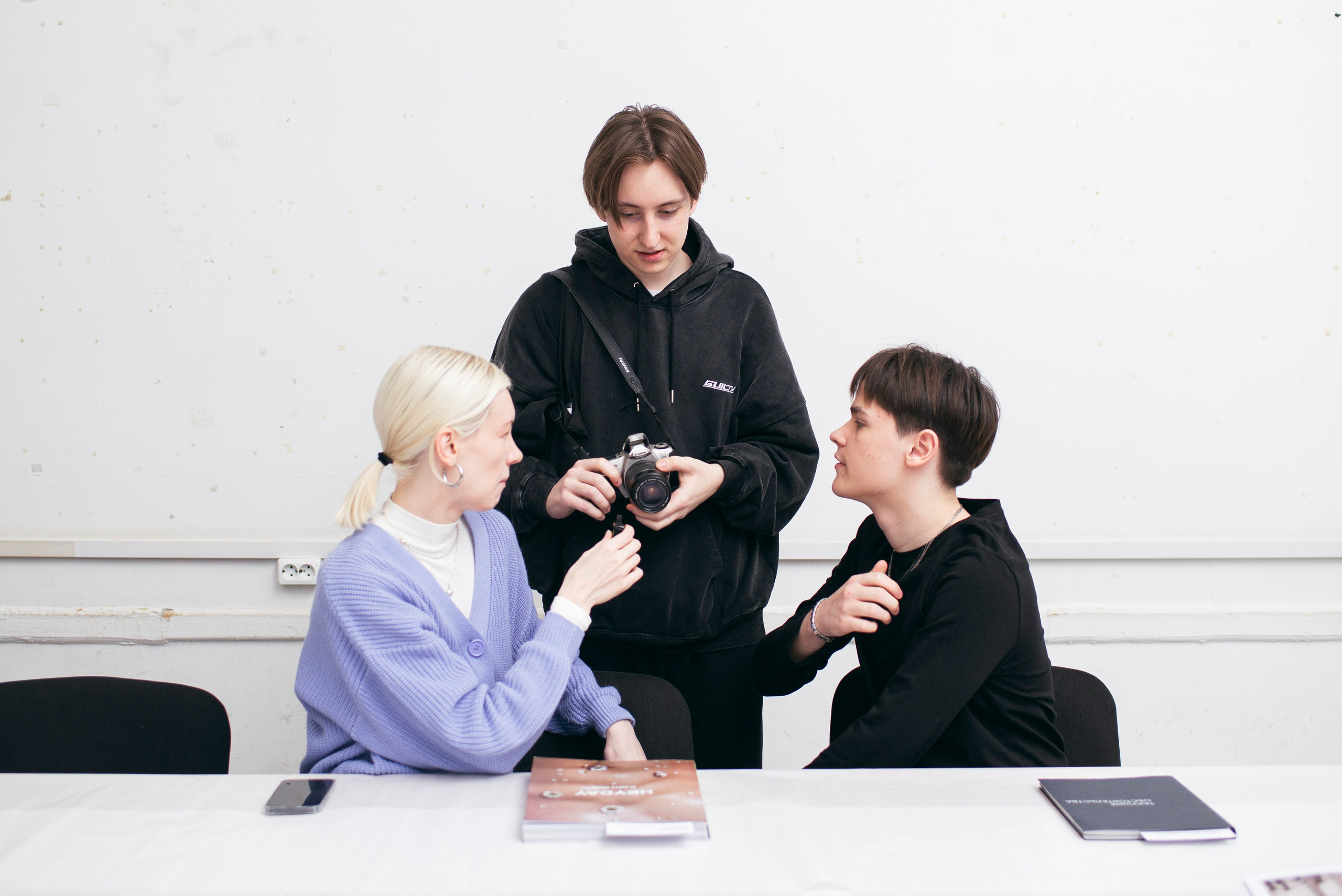 Вечер фото книг в Школе Дизайна. Фотограф в Москве Алейникова Евгения