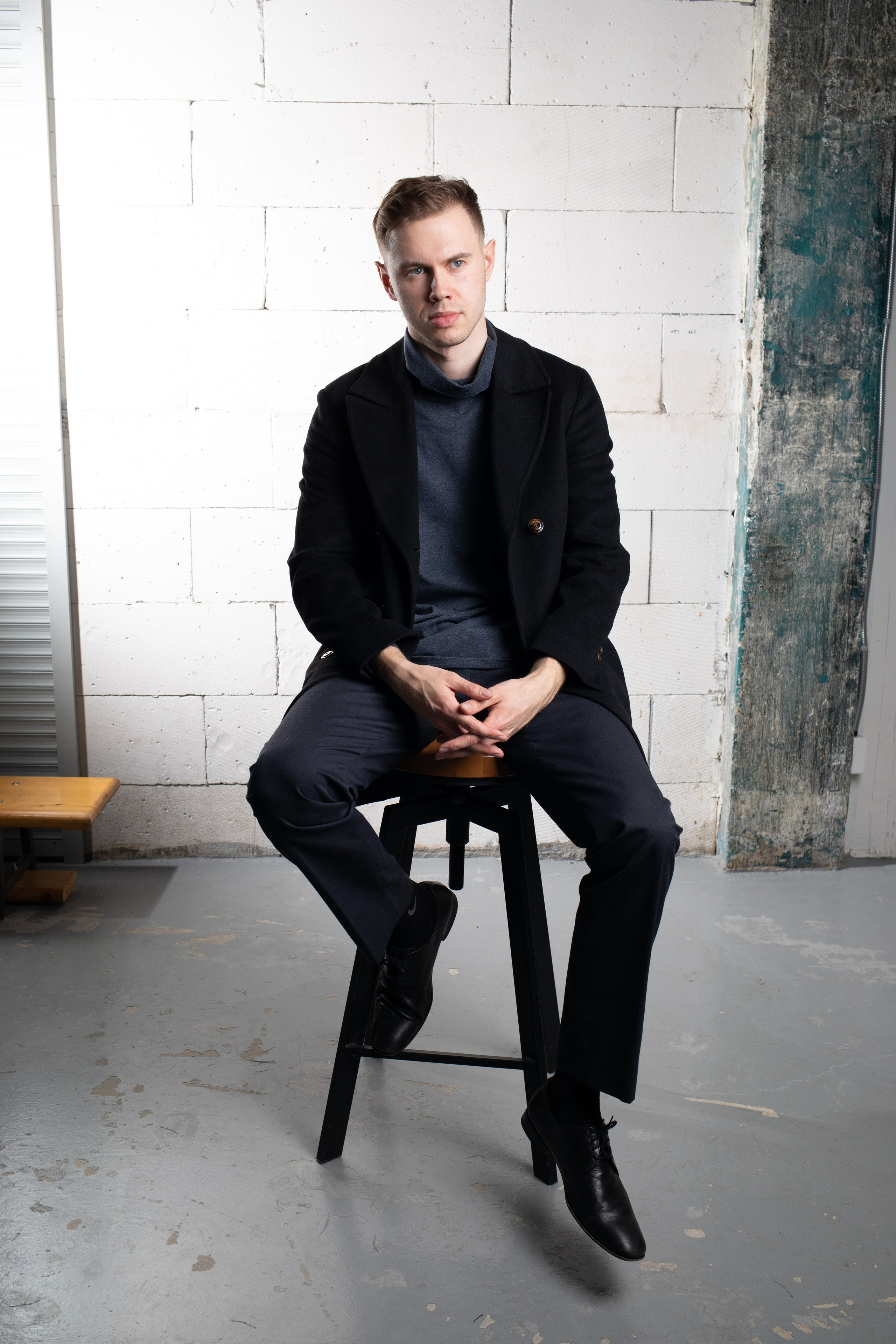 Мужской портрет в студии. Фотограф Санкт-Петербург Всеволожск Мария Наскидашвили