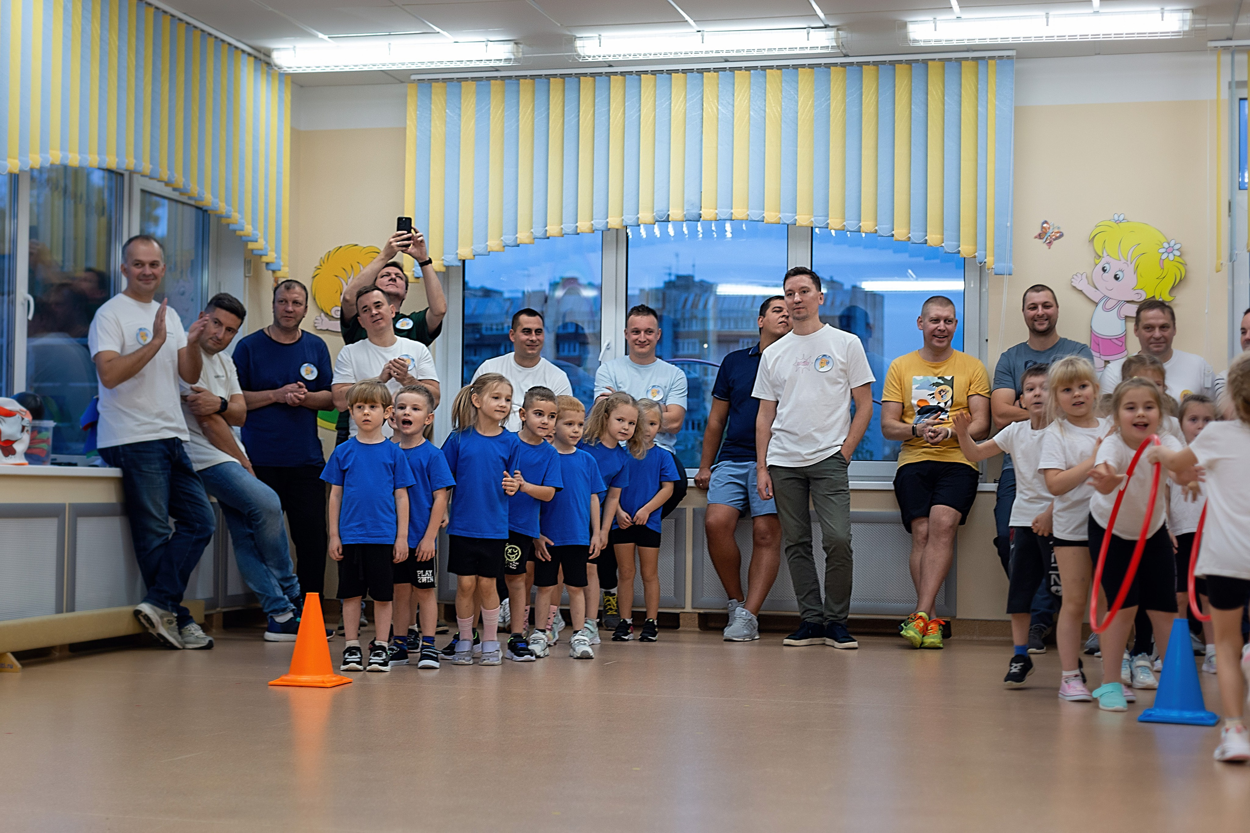 День пап в детском саду_2024. Семейный фотограф в Санкт-Петербурге