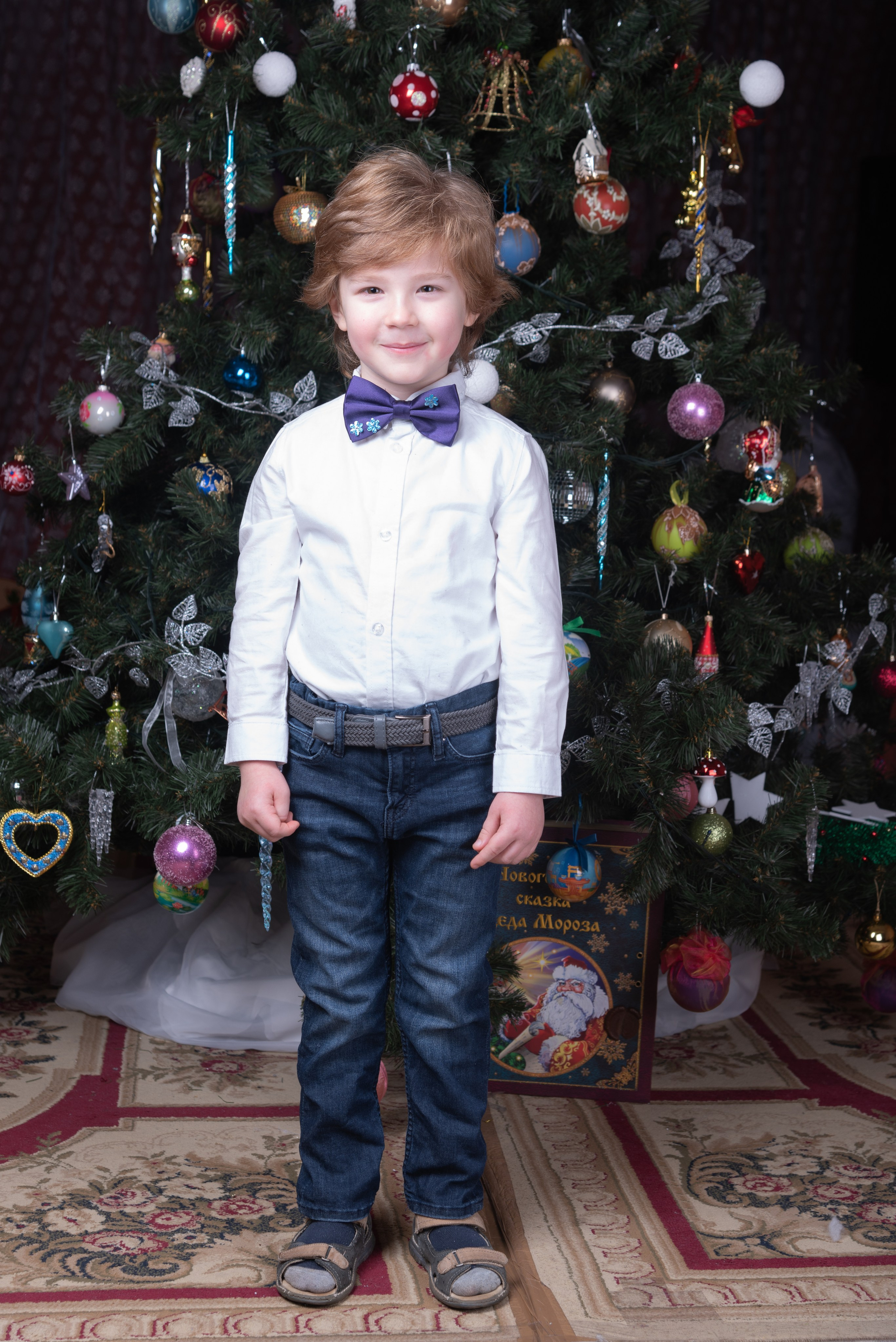 Ёлка в детском саду. Фотограф Евгений Симохин