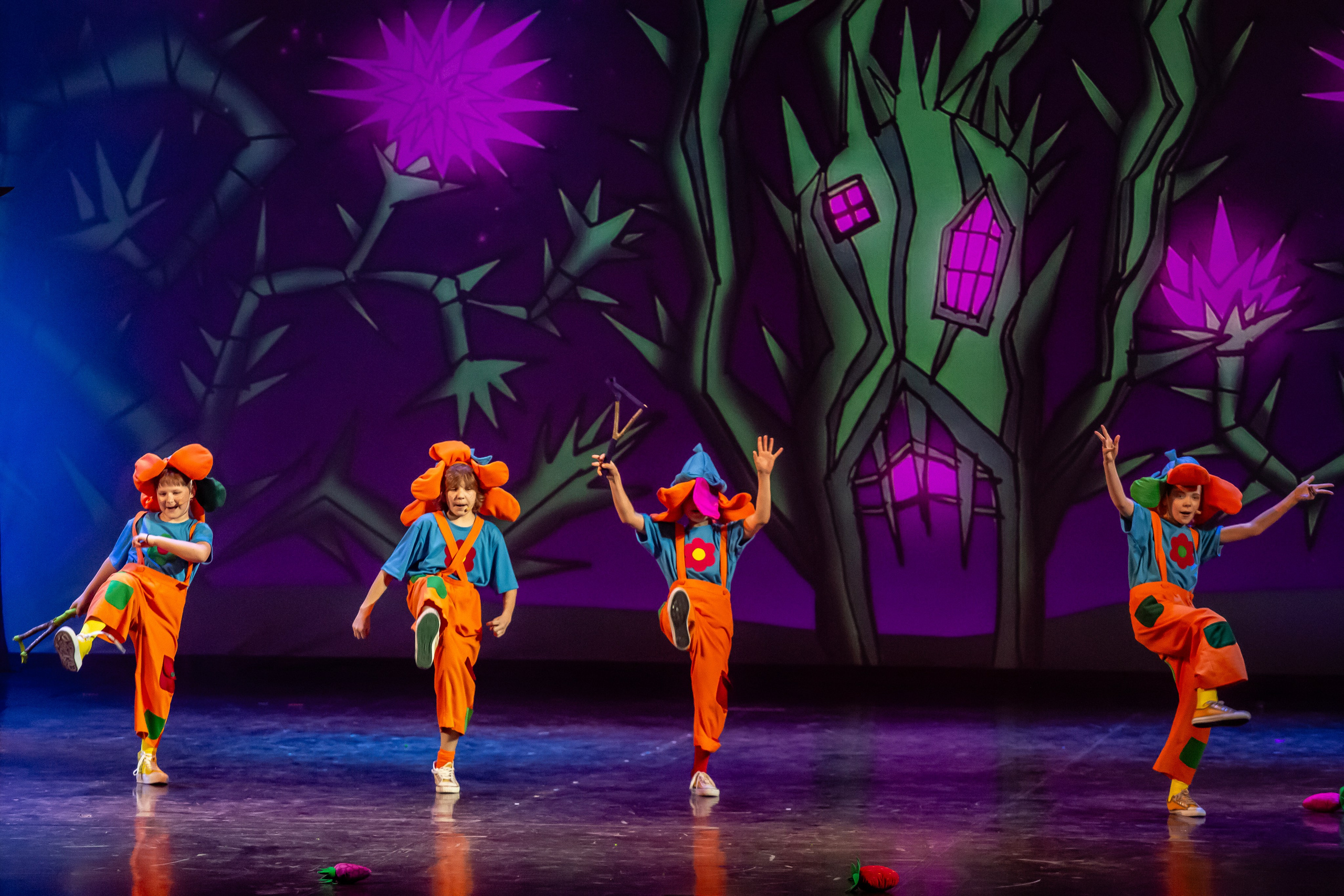 Мюзикл «Незнайка в царстве малюток» премьера Сочи солнышки и Сочи Соло. Фотограф в Сочи Юрий Шептаев