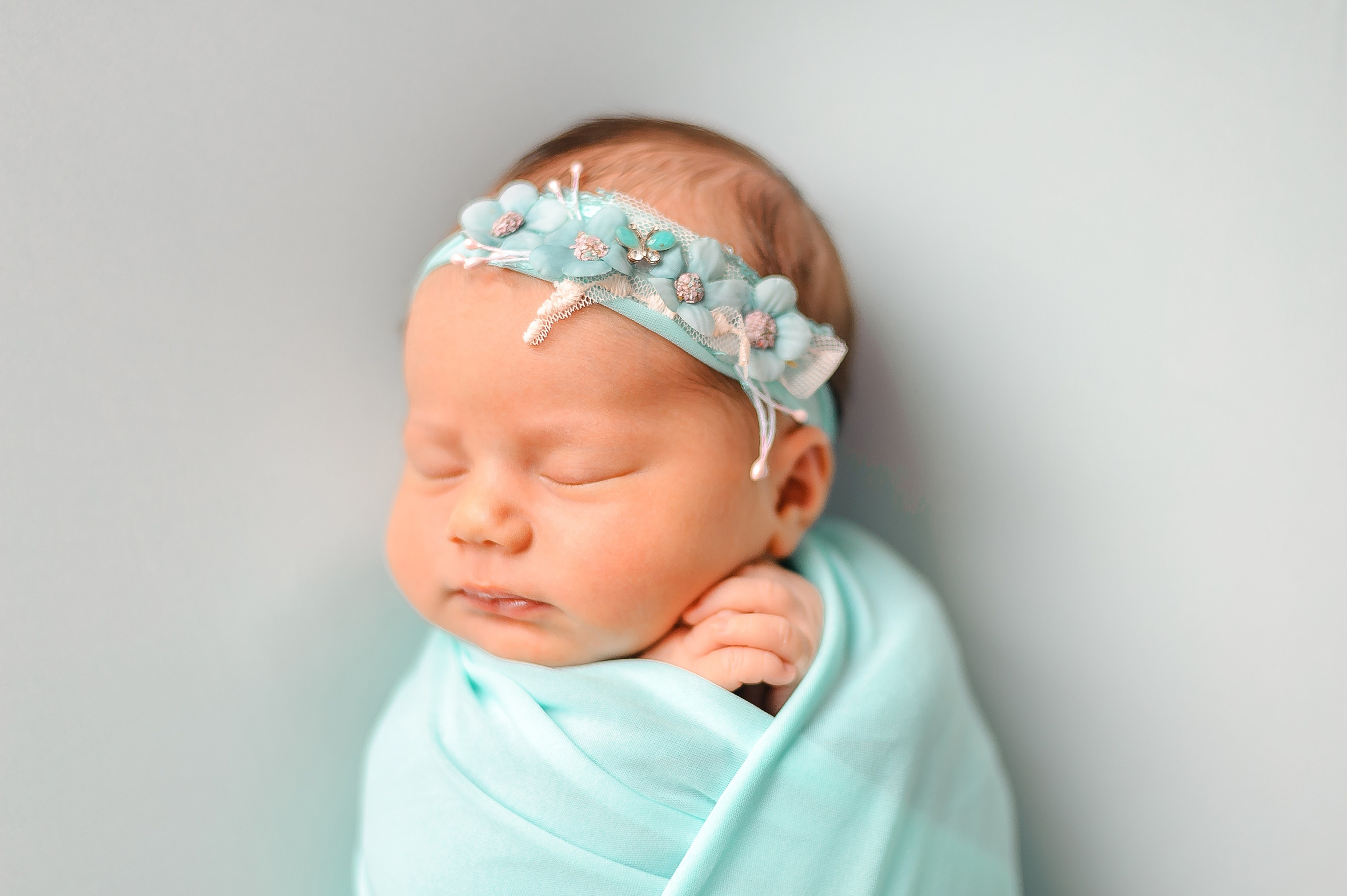 Ксюша, 9 дней. Фотограф новорождённых в Йошкар-Оле Ильмира Сидоркина