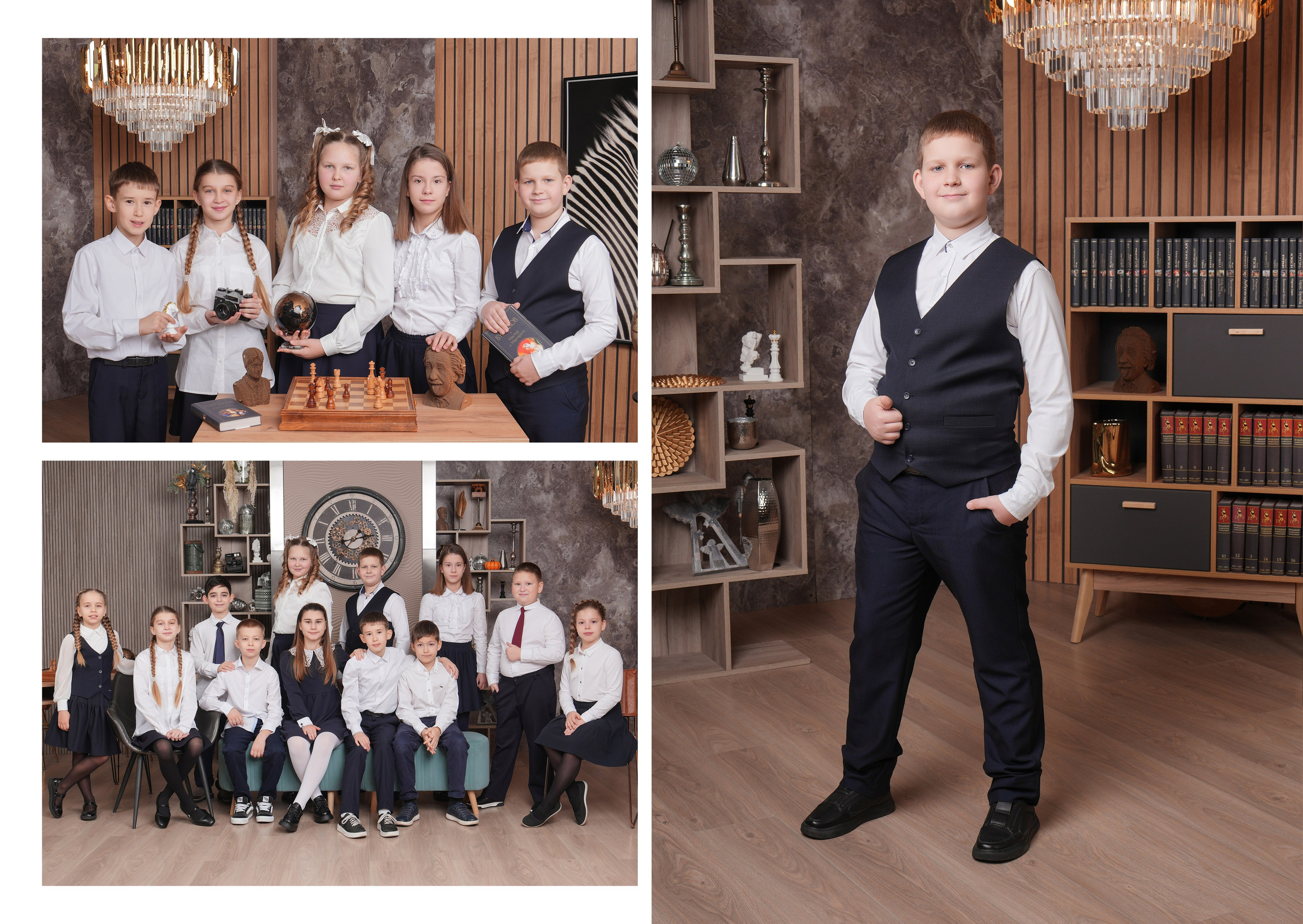 ШКОЛА 100 4 Е. Красивый выпускной альбом в Краснодаре