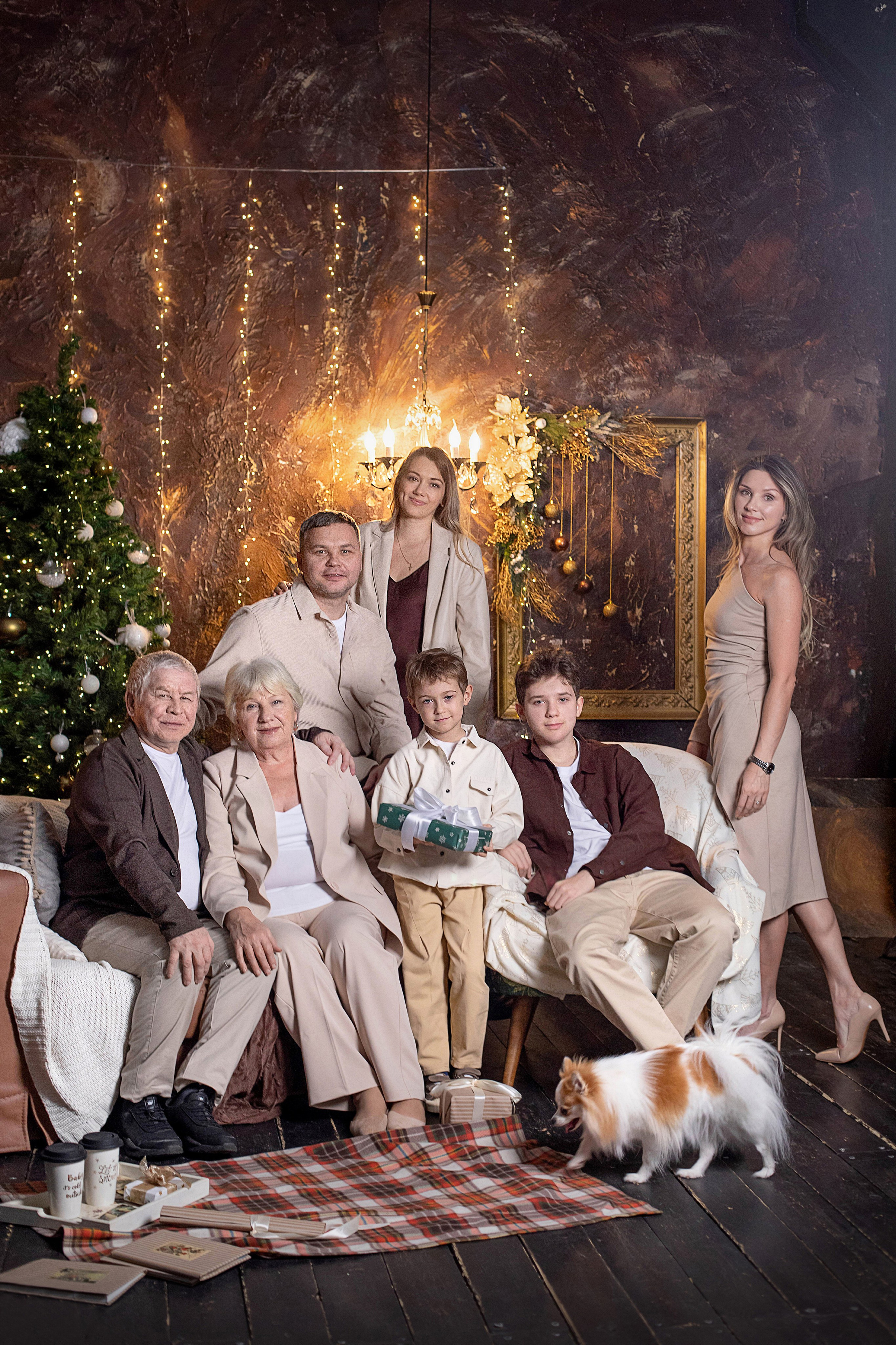 Новогодние съёмки. Фотограф Ирина Зверева