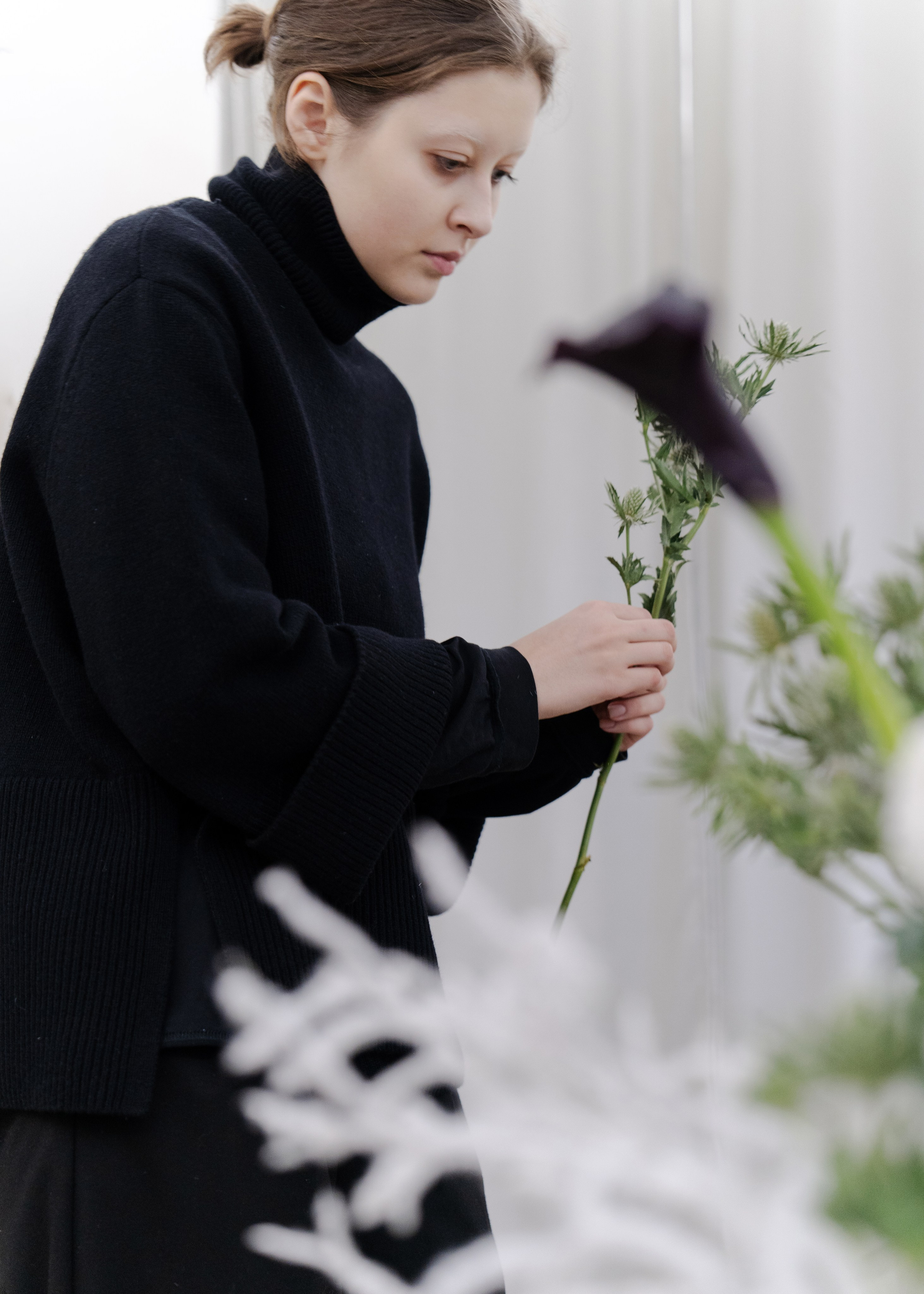 Цветочный мастер-класс. Портретный и репортажный фотограф Настя Климачева