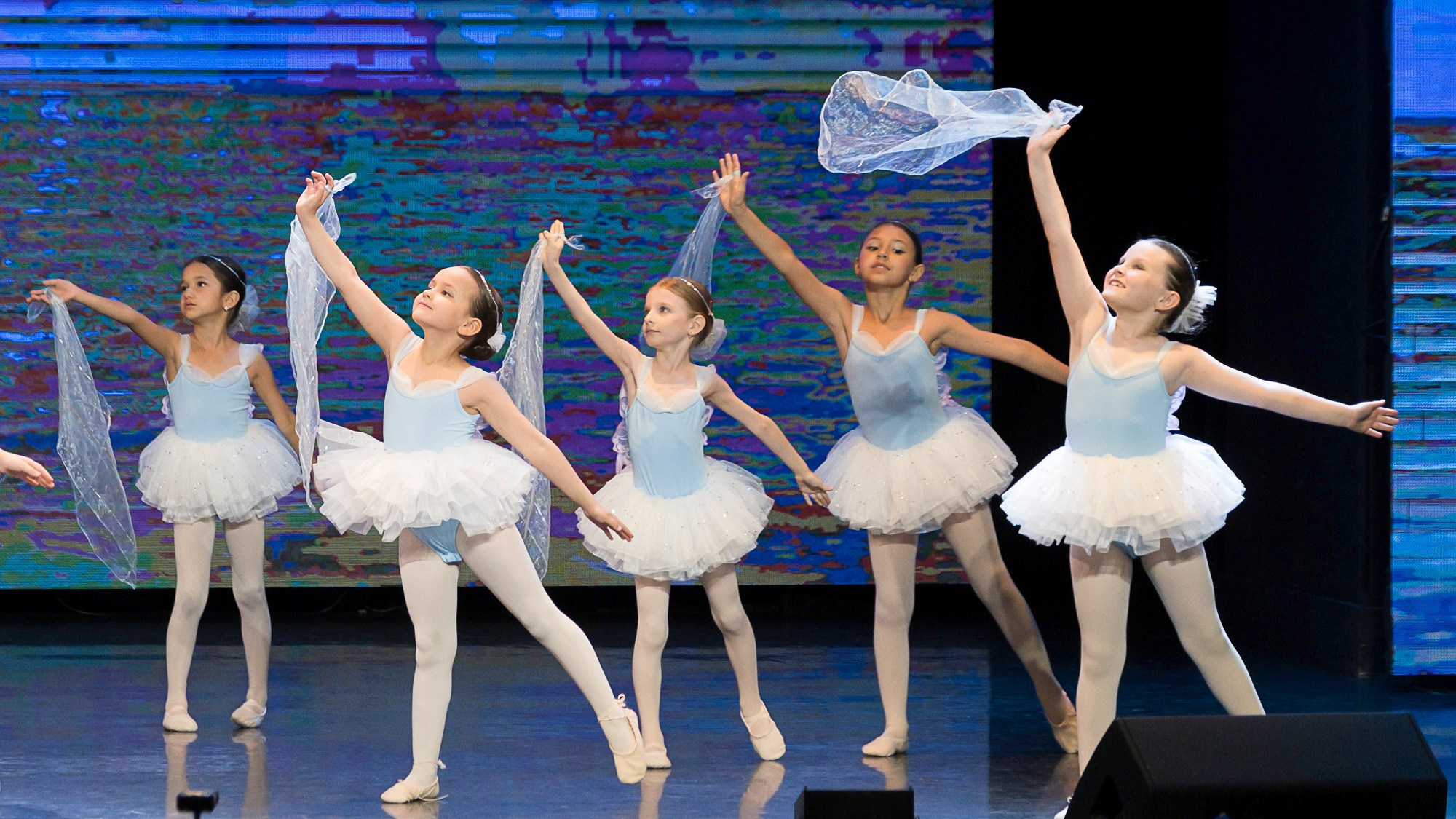 Отчетный концерт студии детского балета Щелкунчик. Репортажный фотограф в Казани Павел Серпокрылов