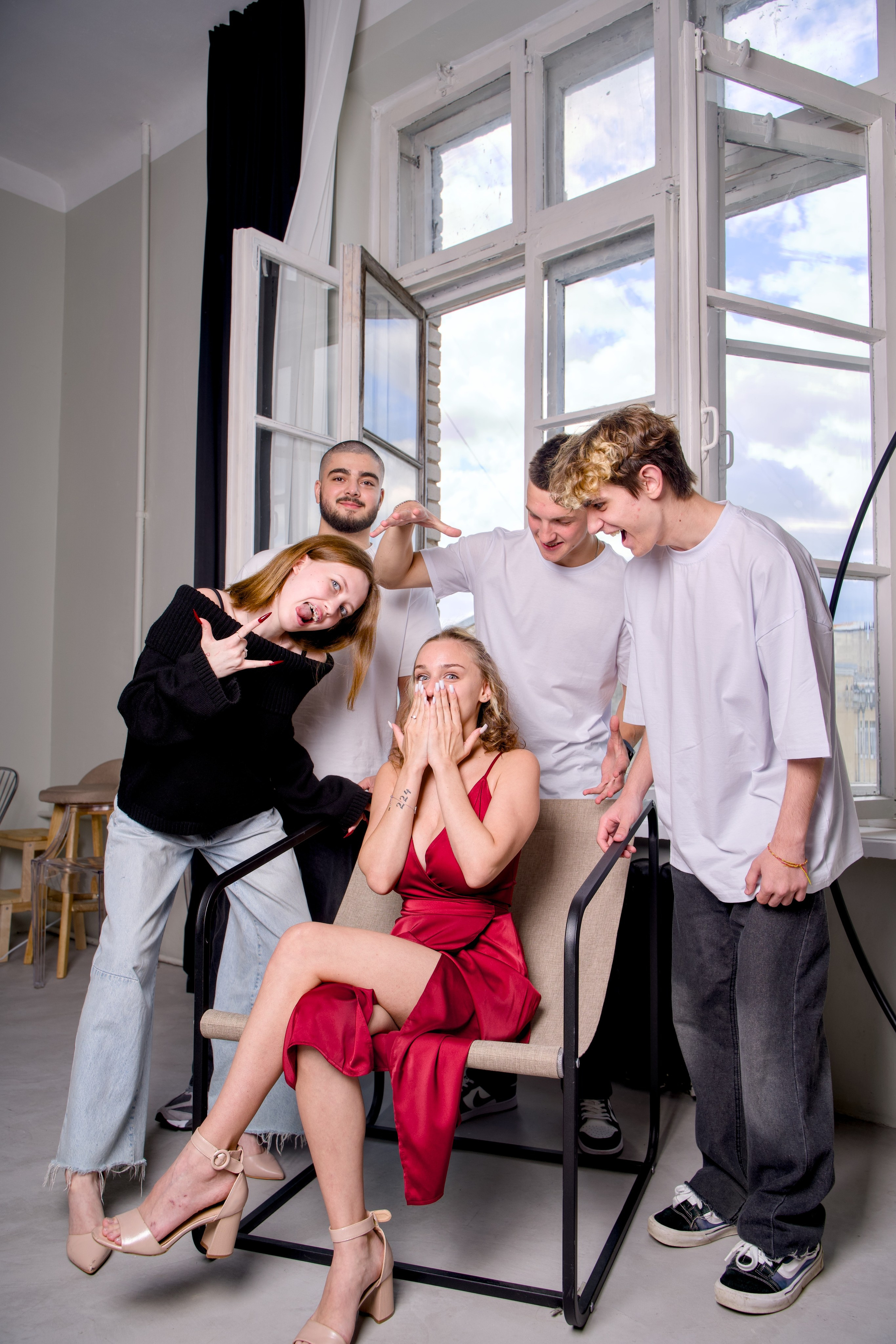 Съемки в студии. Фотограф Богдан Оськин