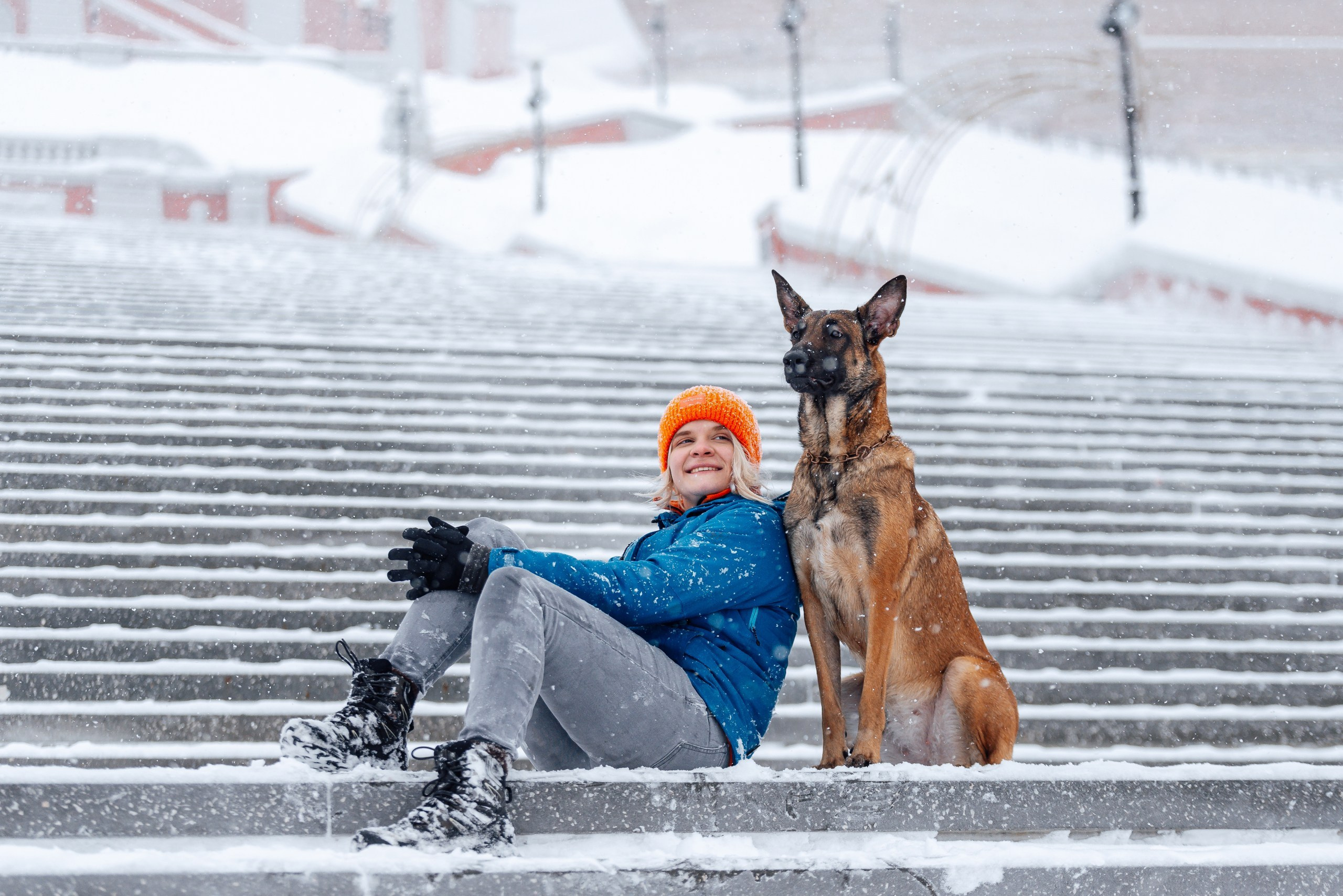 Кристина и Зума. Фотограф-анималист Анастасия Парфенова|Екатеринбург