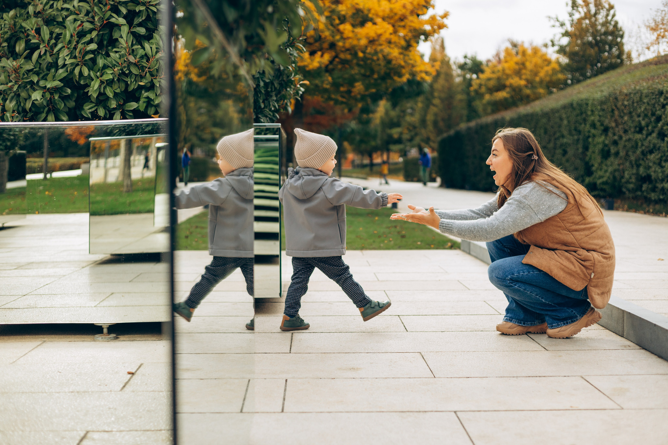 Парк Галицкого Аня, Ваня и Валентин. Семейный фотограф Наталия Демченко, Краснодар