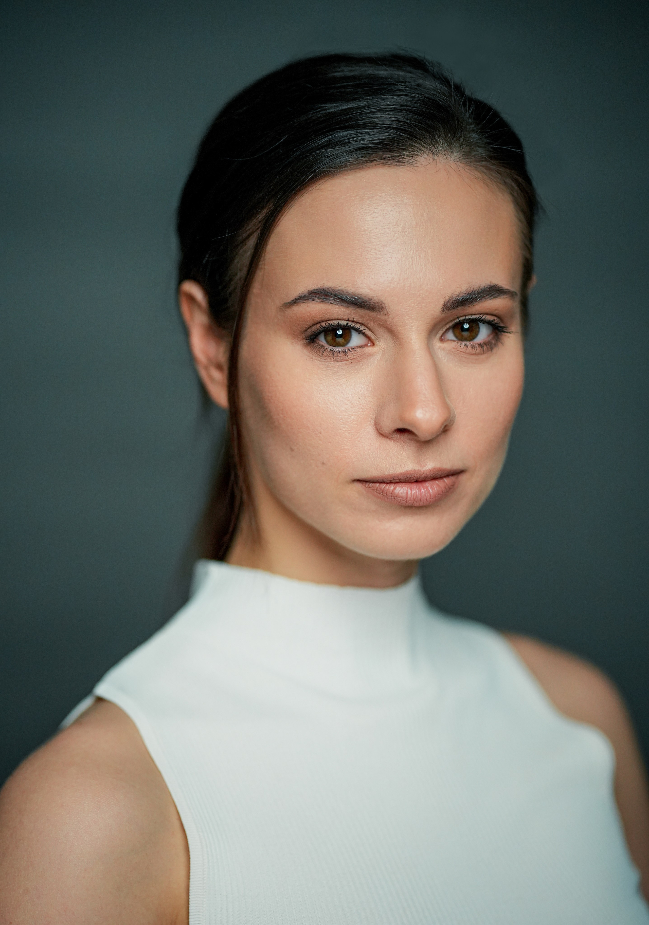 Актриса Екатерина Ляхова. Портретная съемка в Москве, студийный фотограф Игорь Фомин