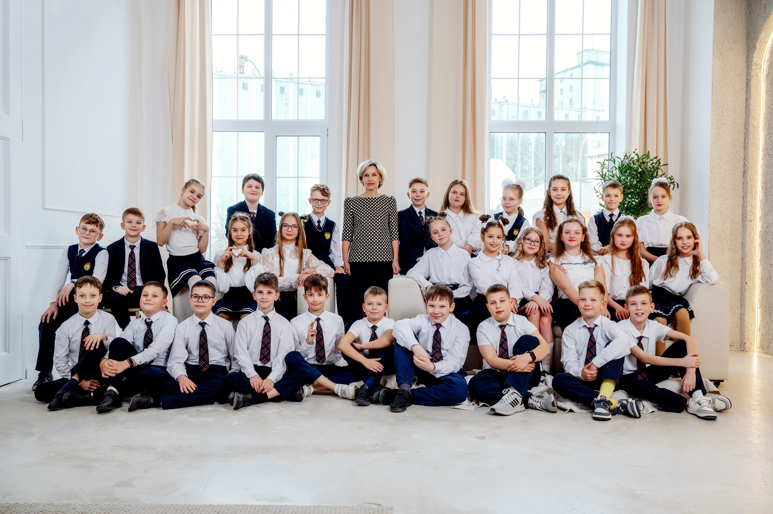 Средняя школа 4 класс