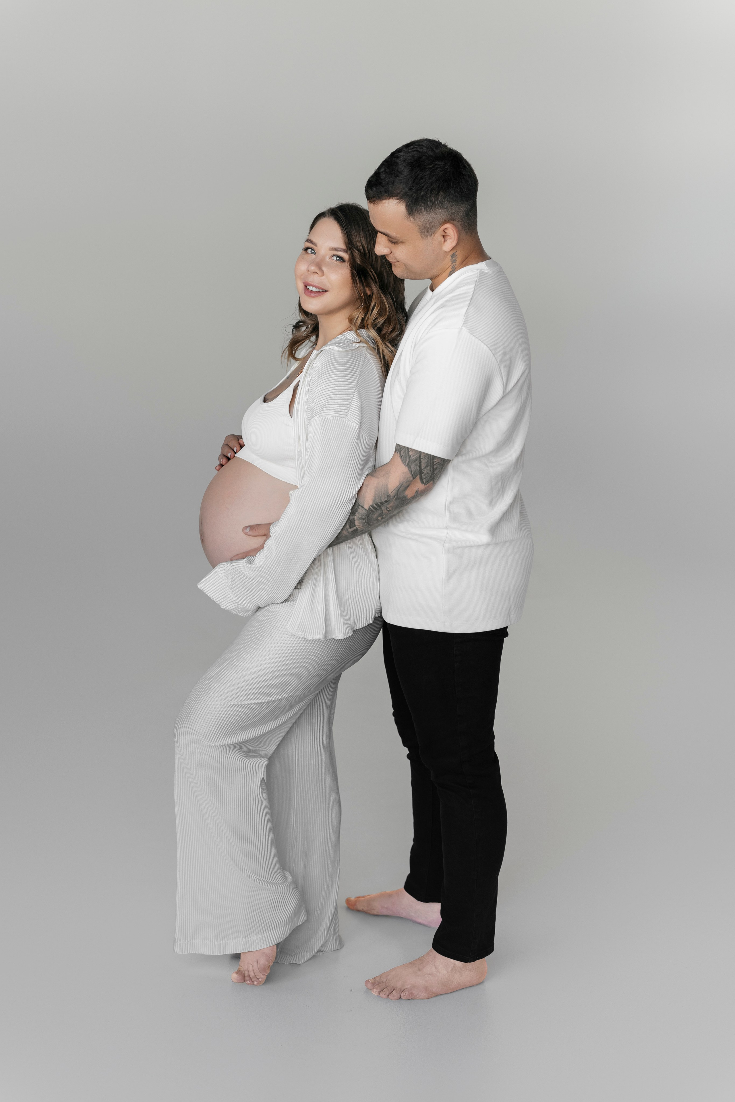 Ксения с мужем. Главная