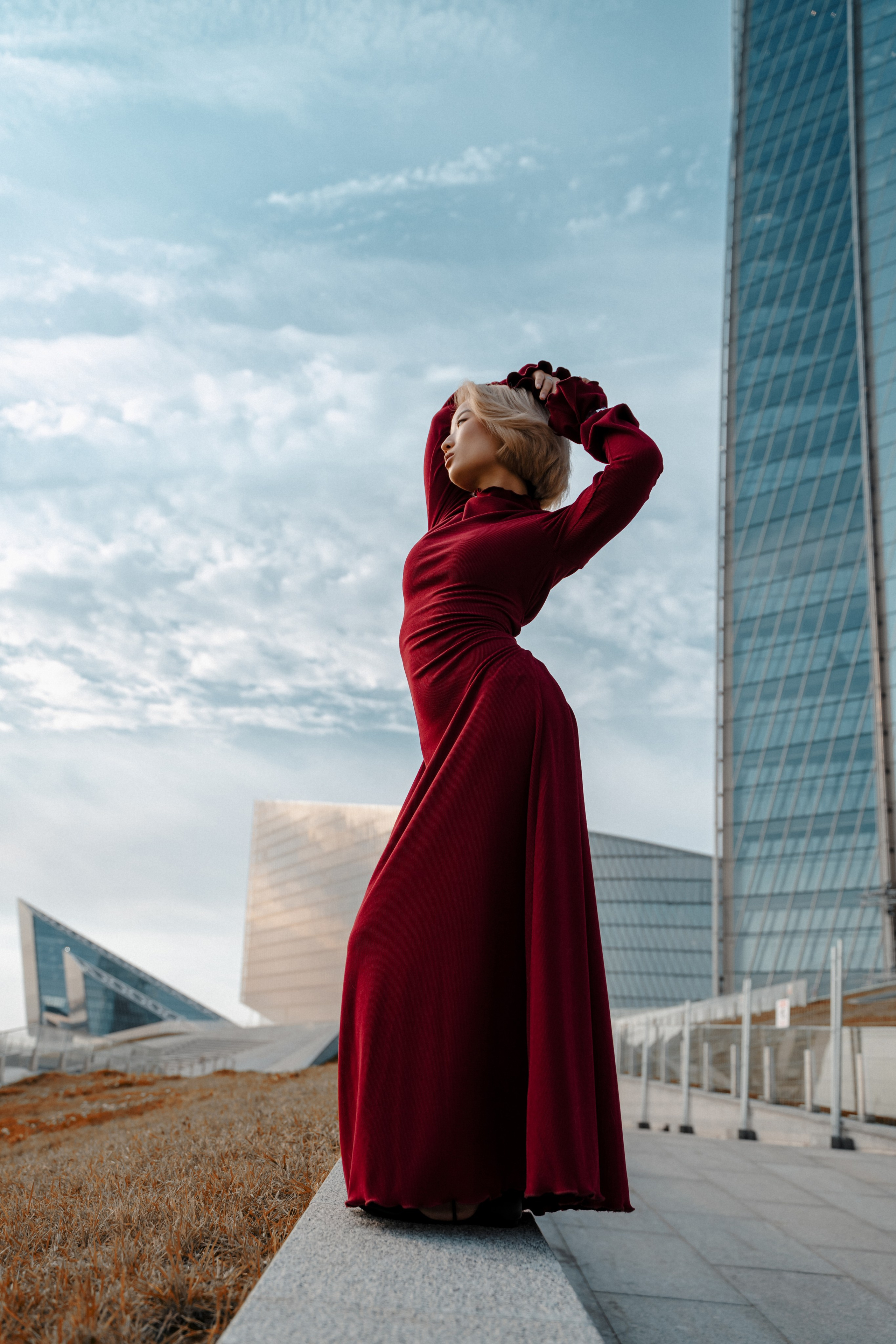 Ким Ирина. Лахта центр. Портретный фотограф в Санкт-Петербурге Дмитриева Наталия