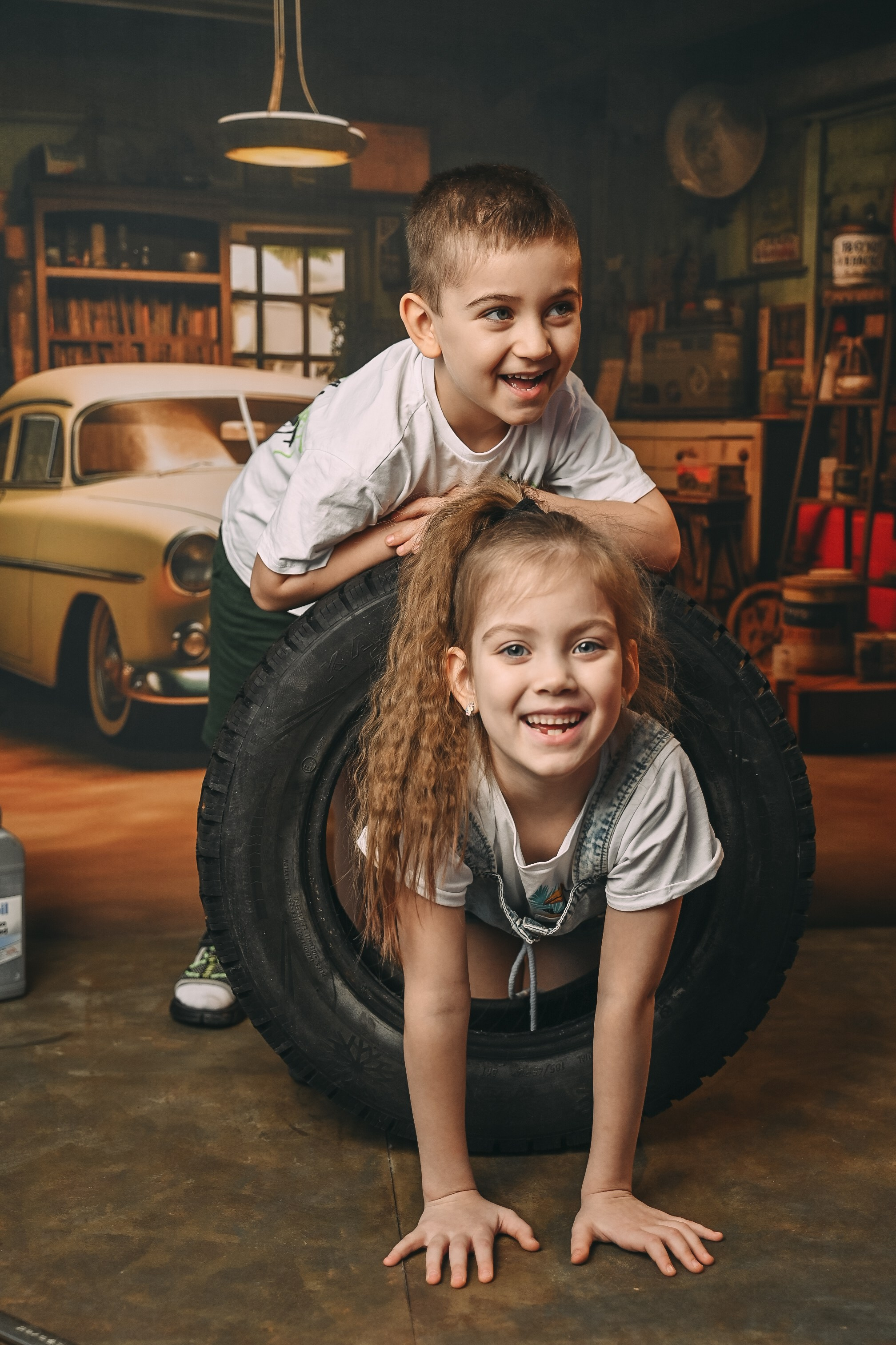 Гараж. Детский и семейный фотограф