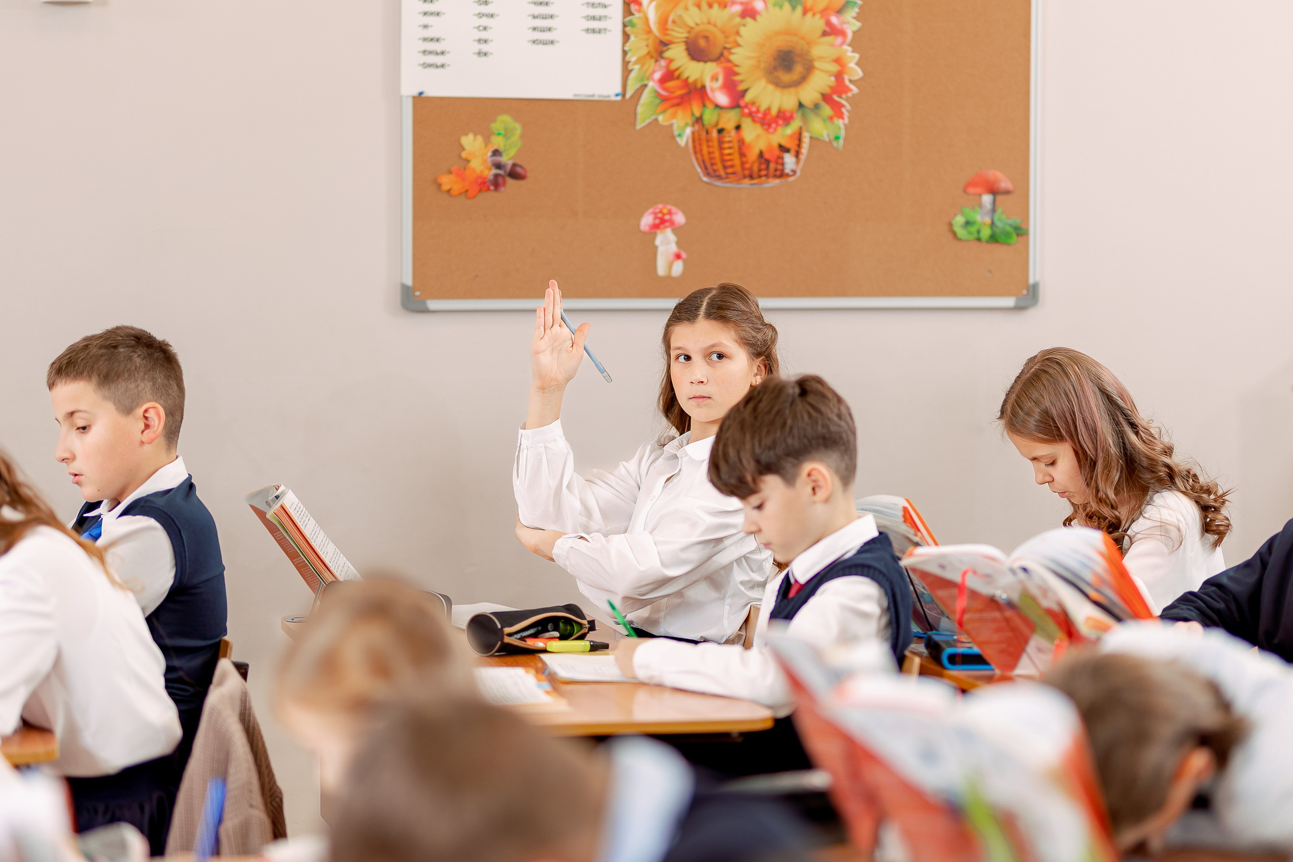 Репортаж на уроках. Семейный и детский фотограф Комина Елена, Власиха, Одинцово