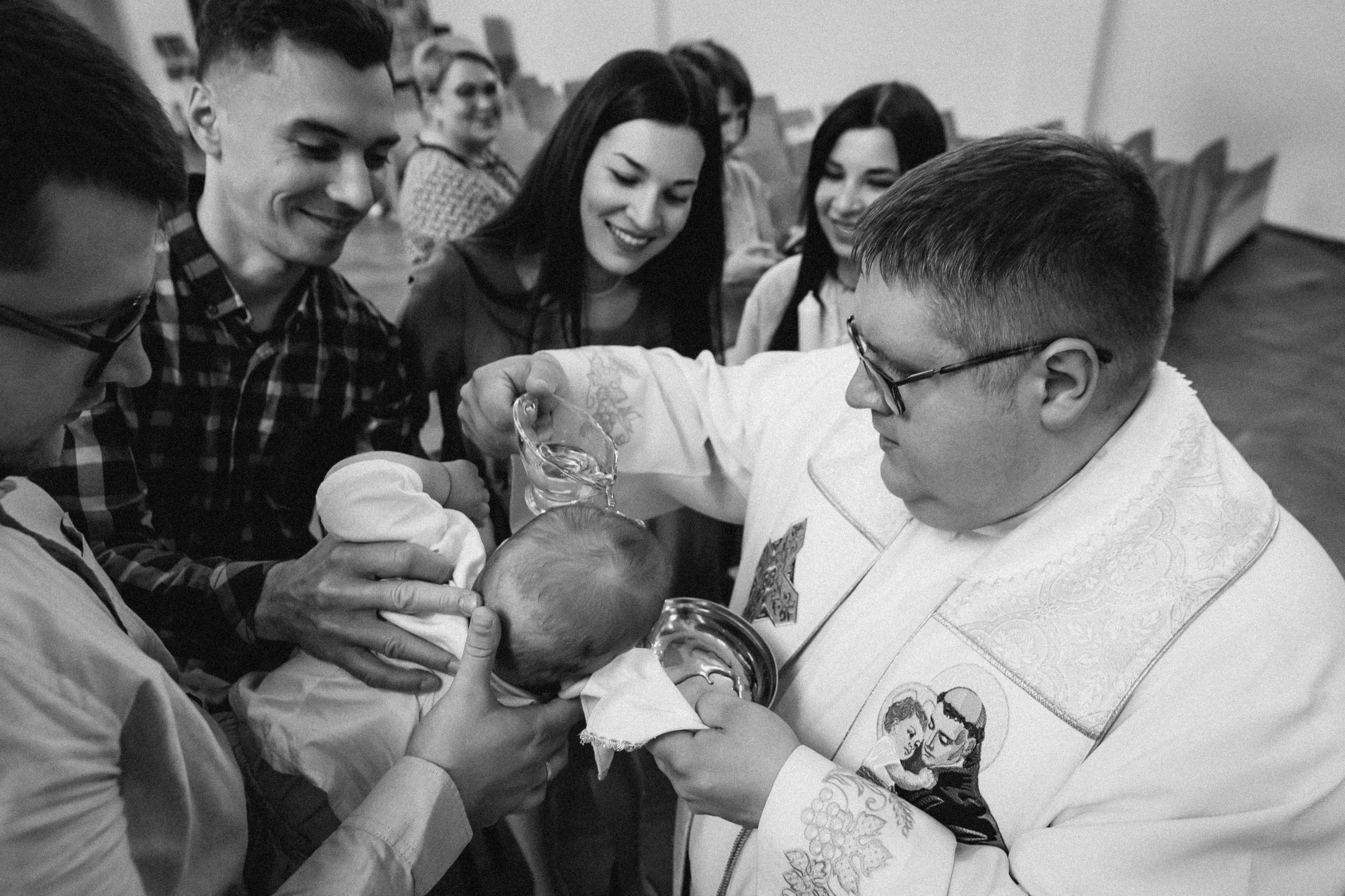 Крещение Назара. Семейный фотограф Минск Усова Ольга