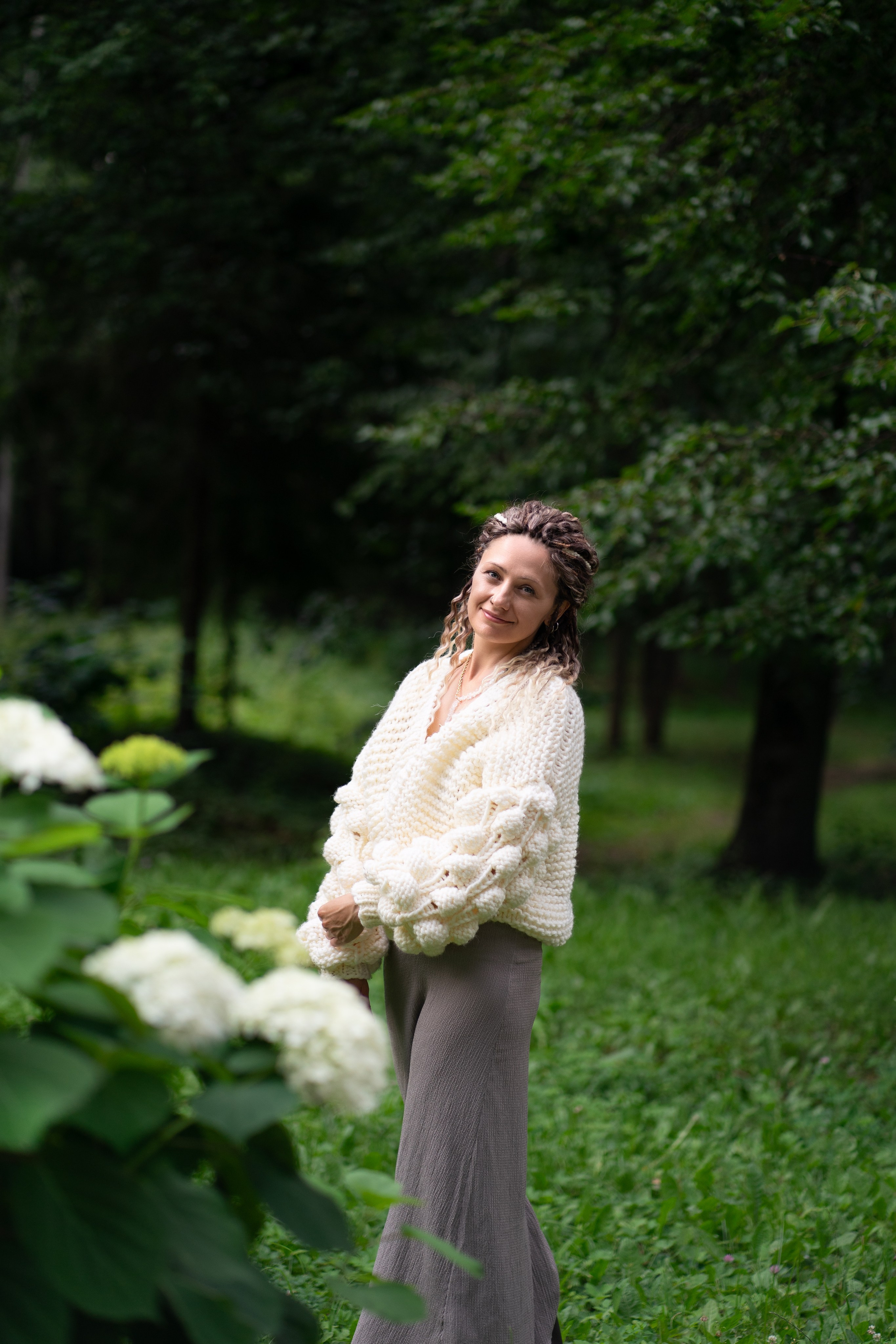 Анна —лесная нимфа. Фотограф Светлана Белоусова