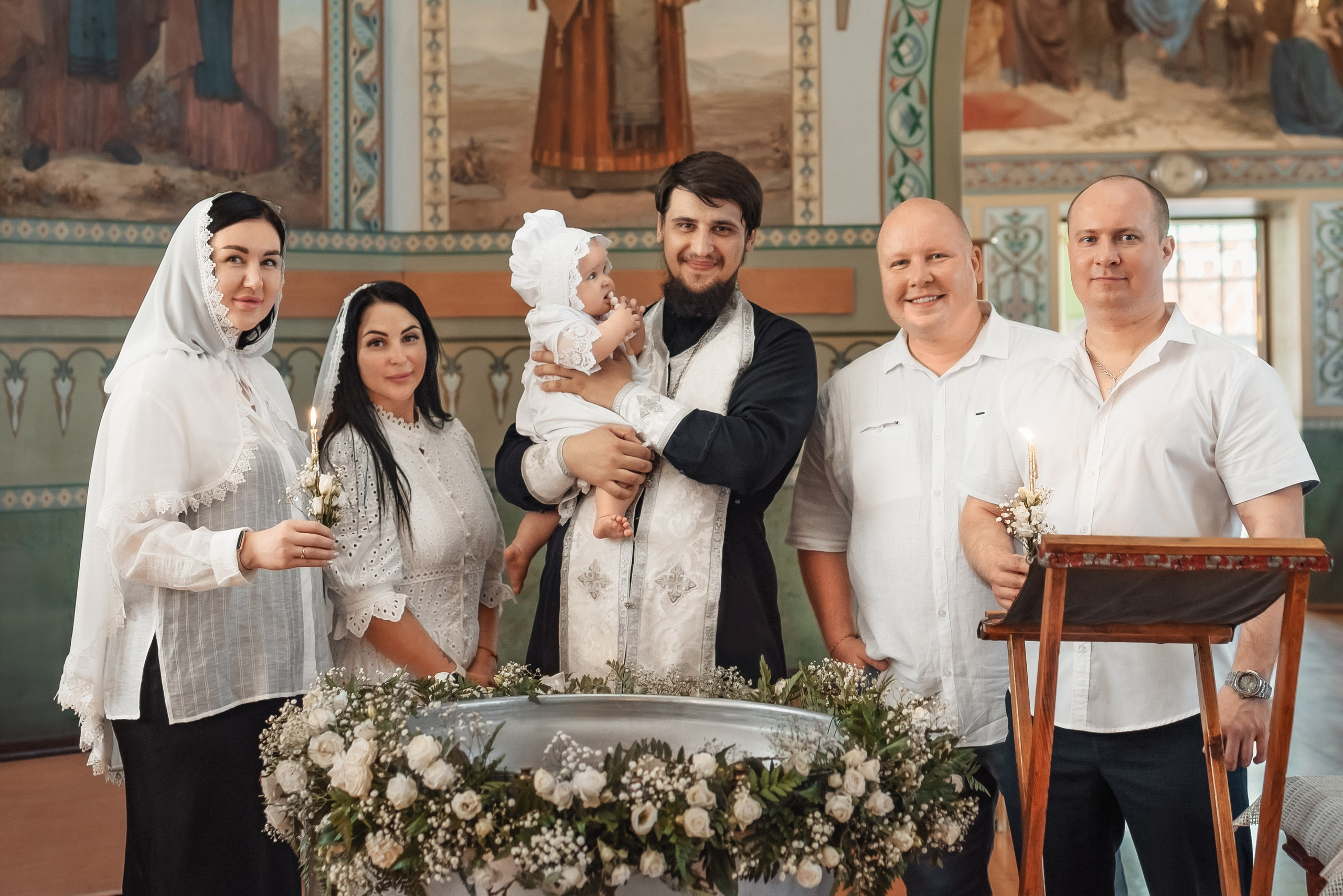 Крещение в храме Иоанна Богослова. Церковный фотограф на Таинство Крещения и Венчания в Оренбурге и Оренбургской области Екатерина Белкина