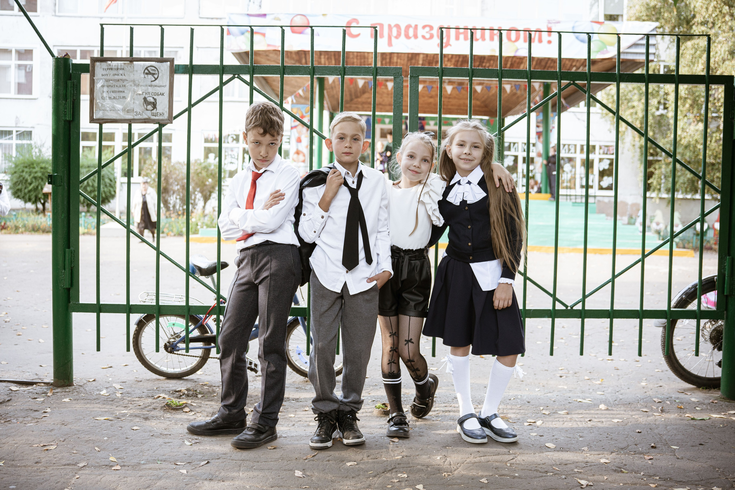 Школьные годы во времени. Семейный фотограф в Омске Александра Яровикова