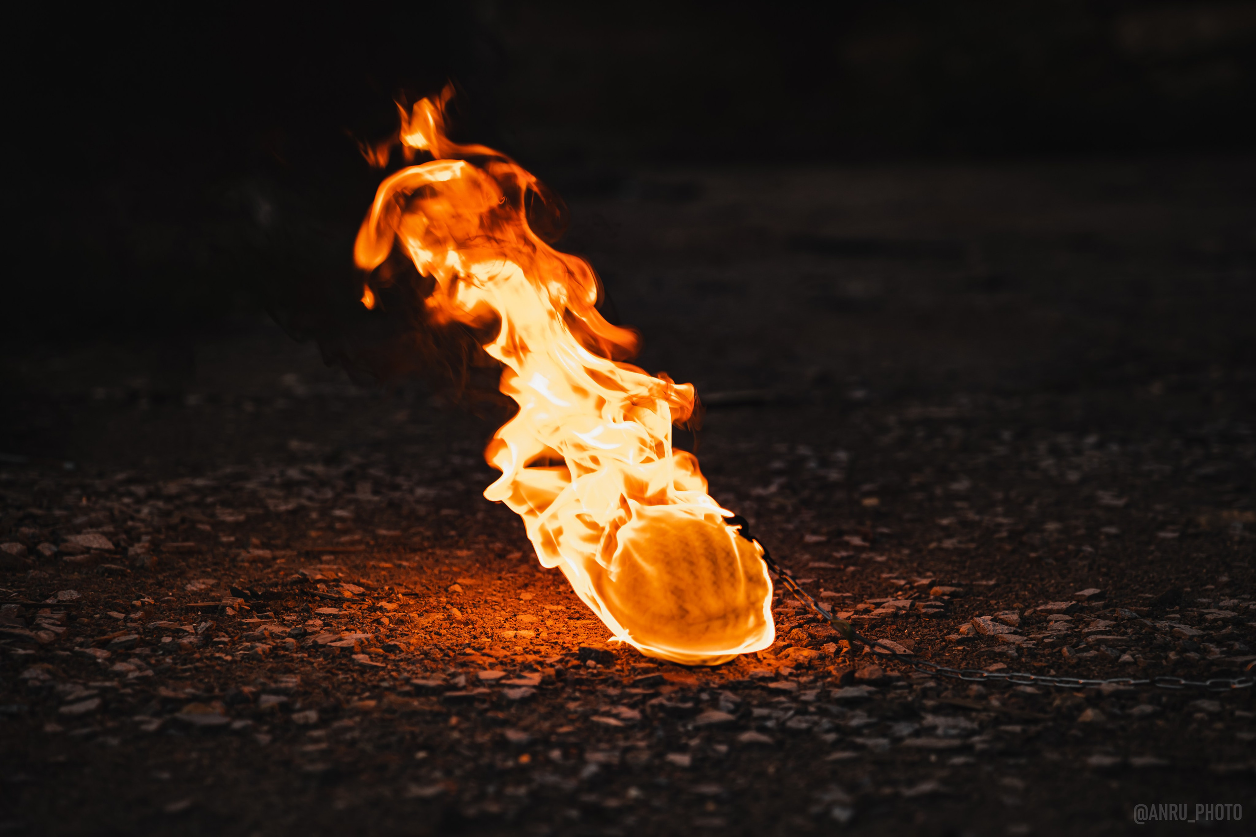 Огненная тренировка. Репортажный фотограф Анастасия Рубцова