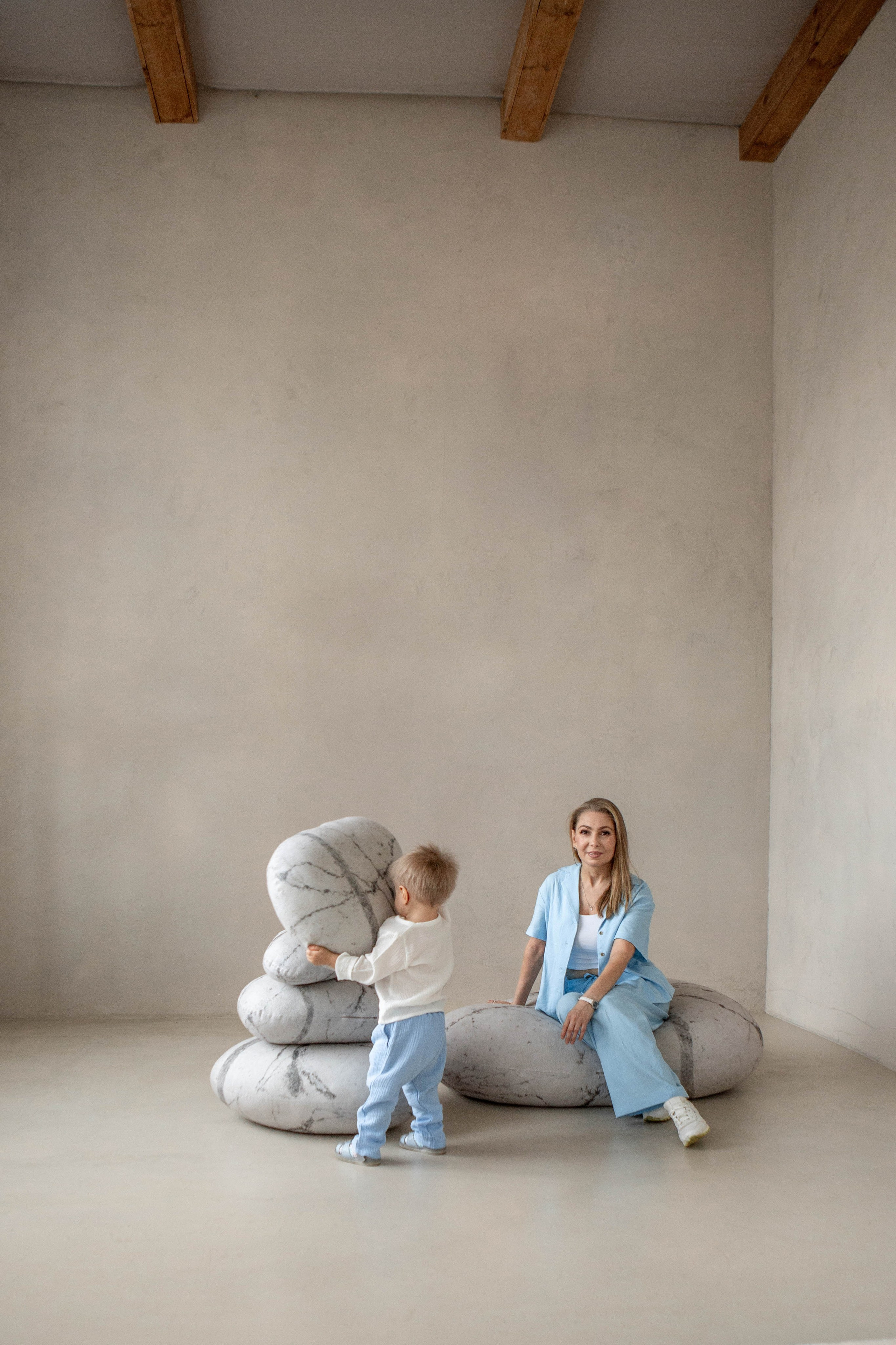 Мама и сын. Фотограф Екатерина Голицына