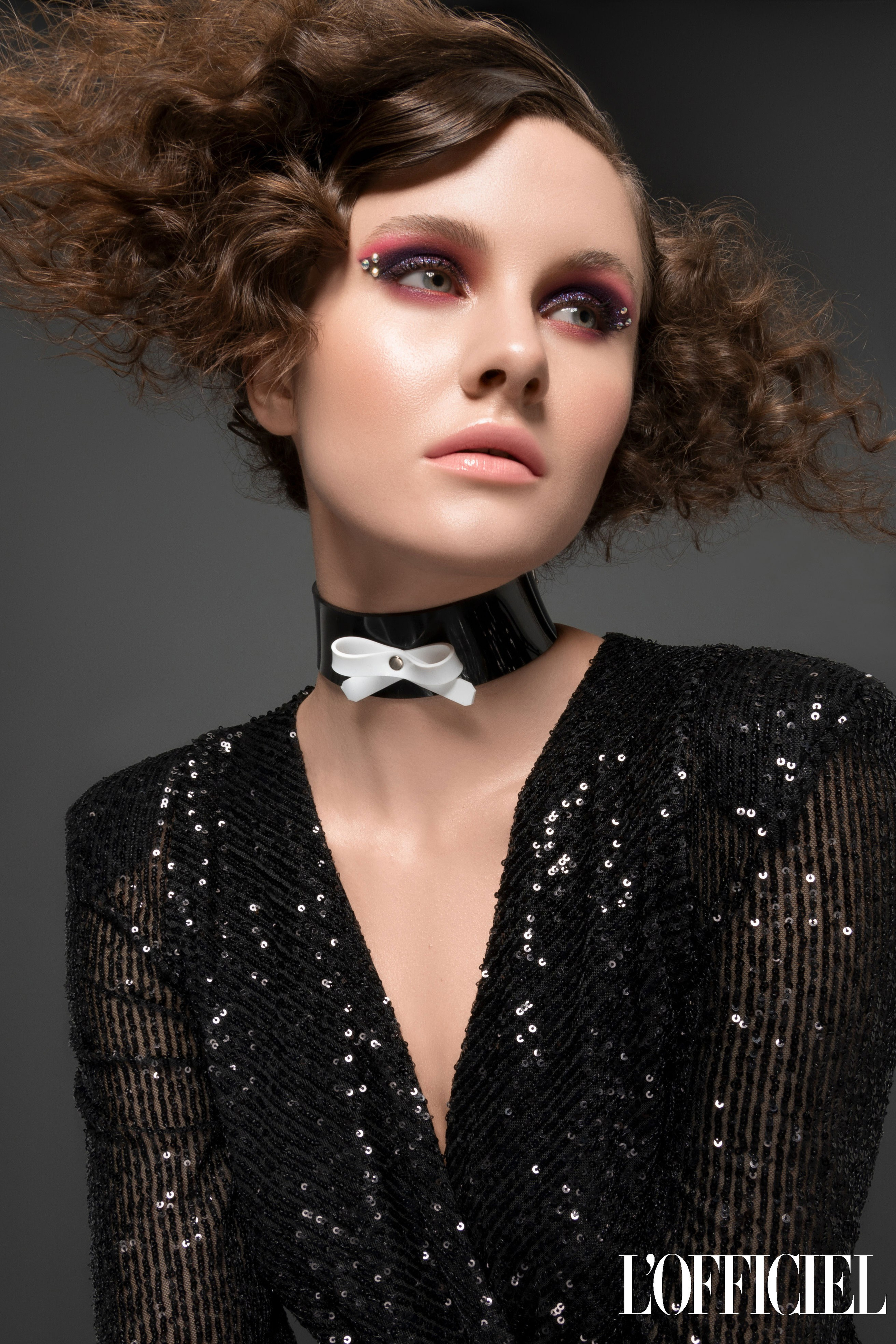 L’OFFICIEL. Angelina Suslova retoucher