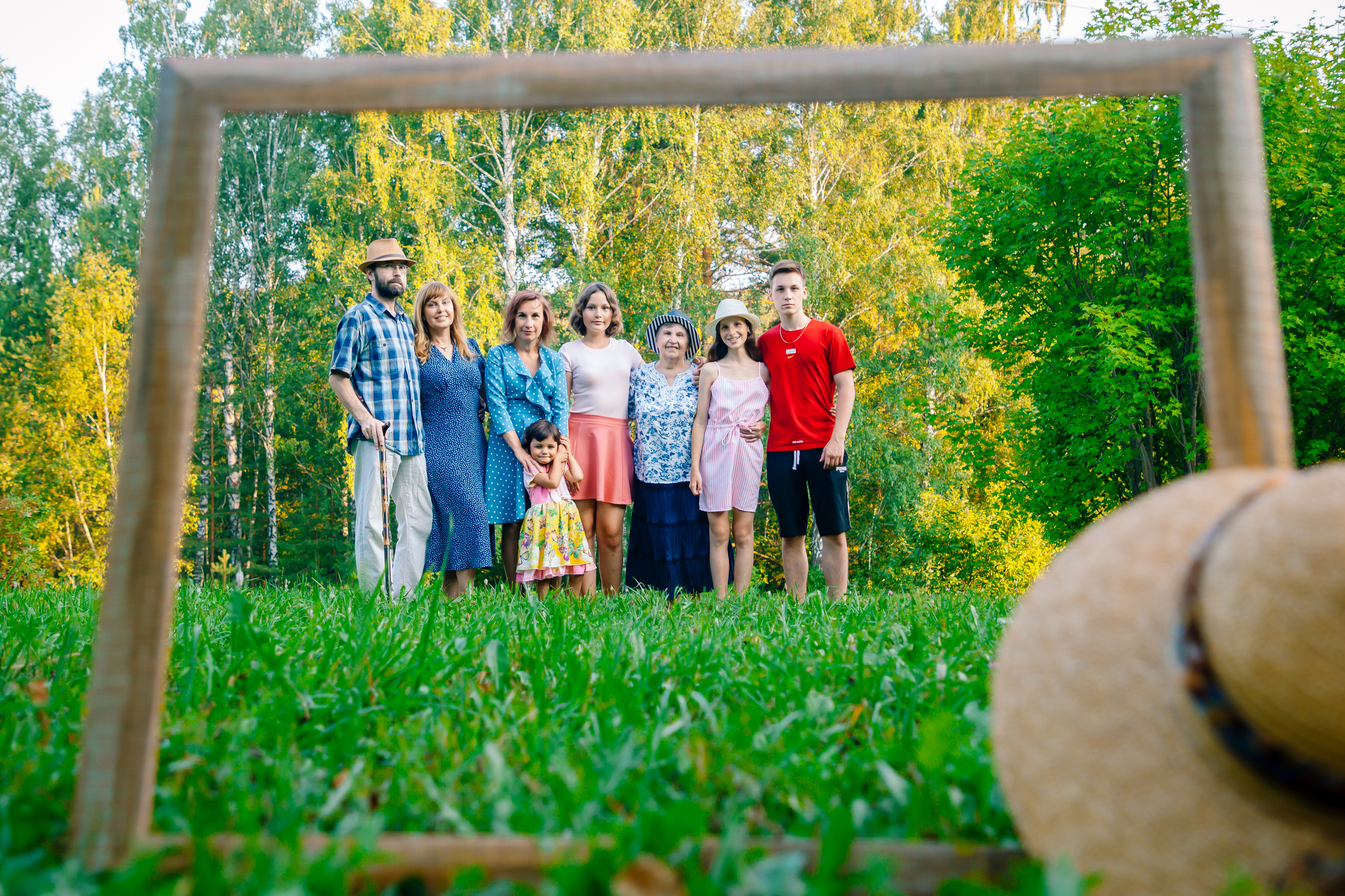 Семейная съёмка в ботаническом саду. Фотограф в Новосибирске Сергей Белов