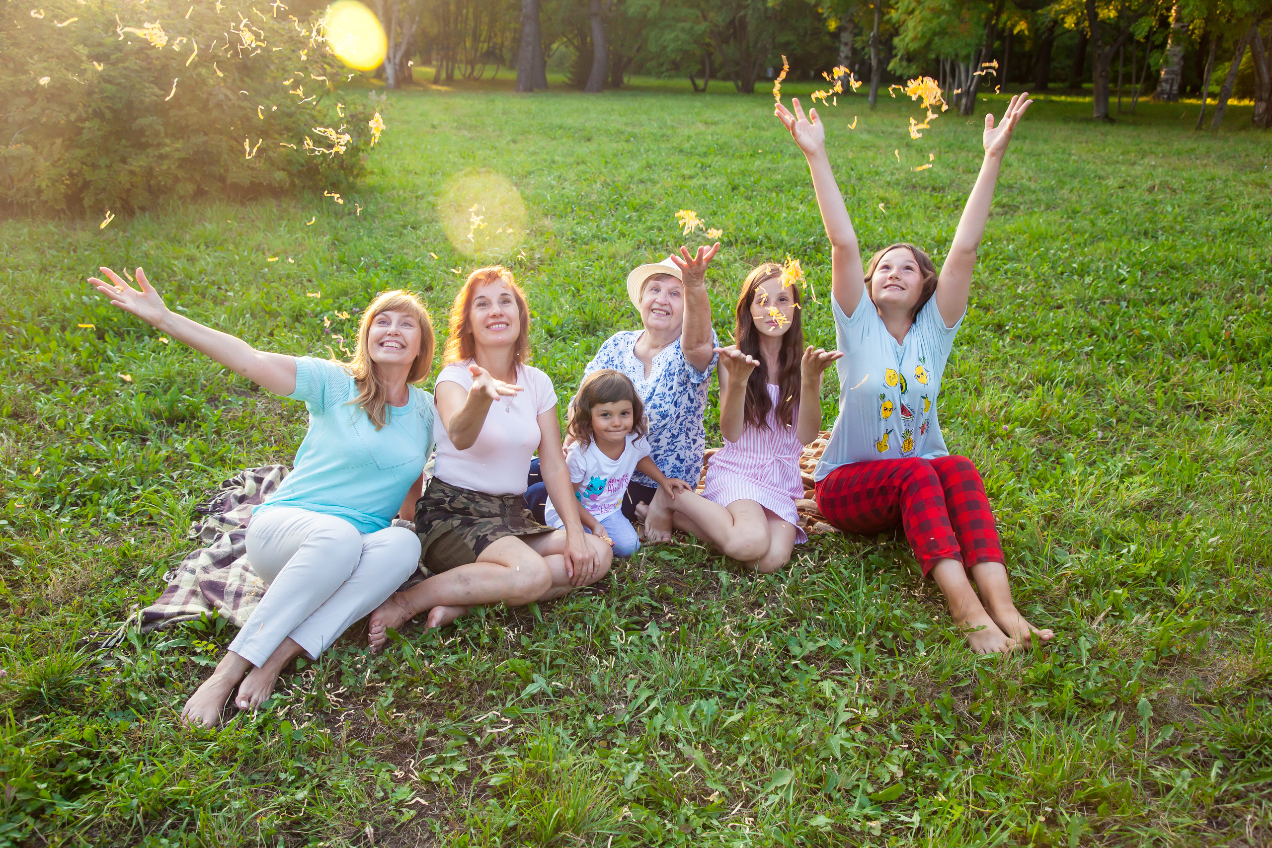 Семейная съёмка в ботаническом саду. Фотограф в Новосибирске Сергей Белов