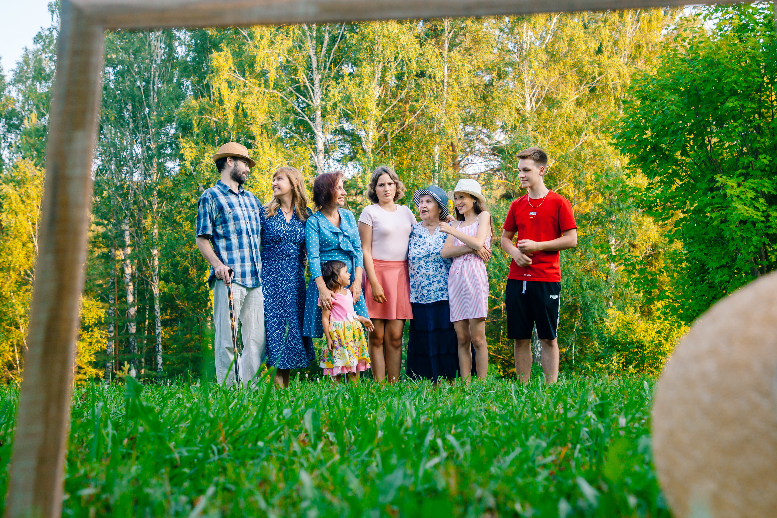 Семейная съёмка в ботаническом саду. Фотограф в Новосибирске Сергей Белов