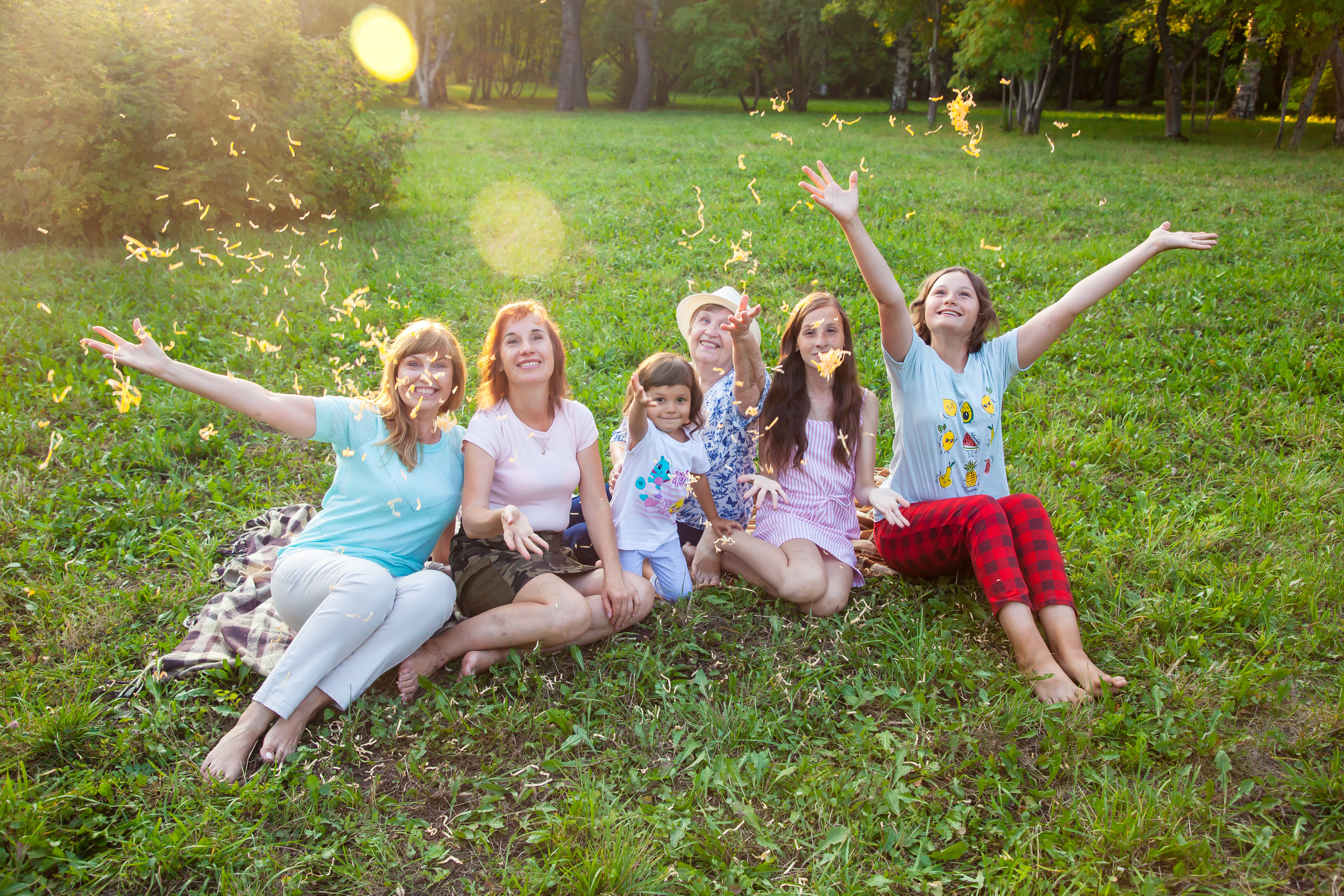 Семейная съёмка в ботаническом саду. Фотограф в Новосибирске Сергей Белов