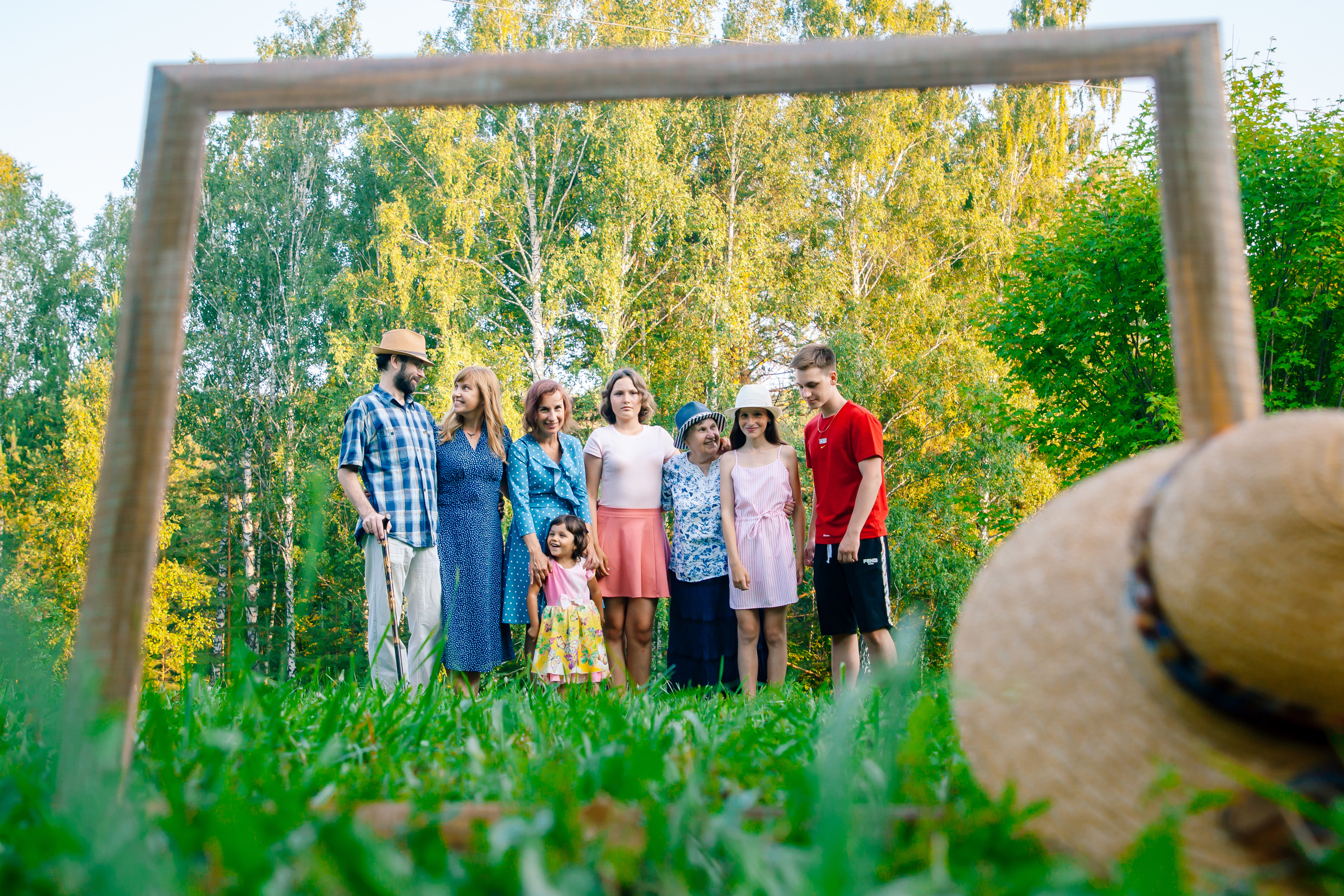 Семейная съёмка в ботаническом саду. Фотограф в Новосибирске Сергей Белов