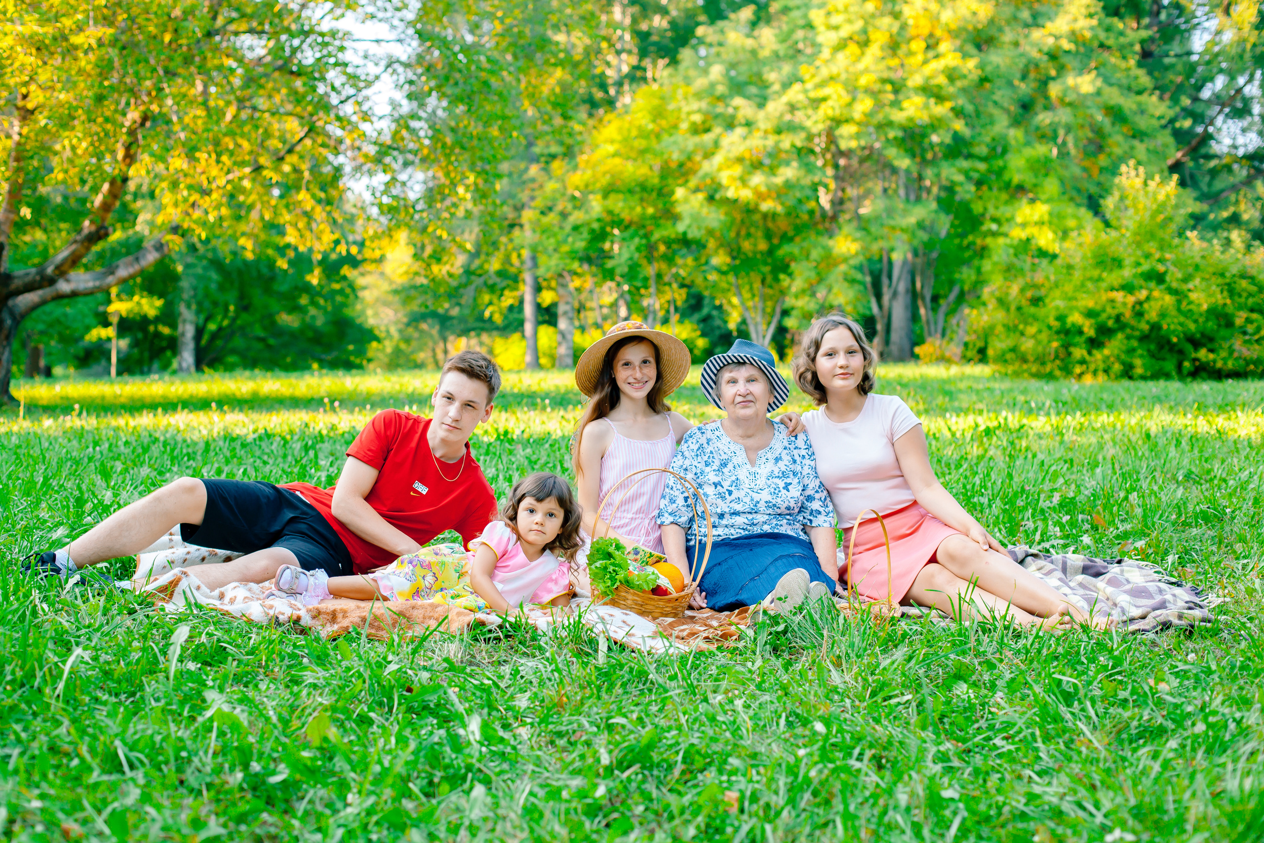 Семейная съёмка в ботаническом саду. Фотограф в Новосибирске Сергей Белов