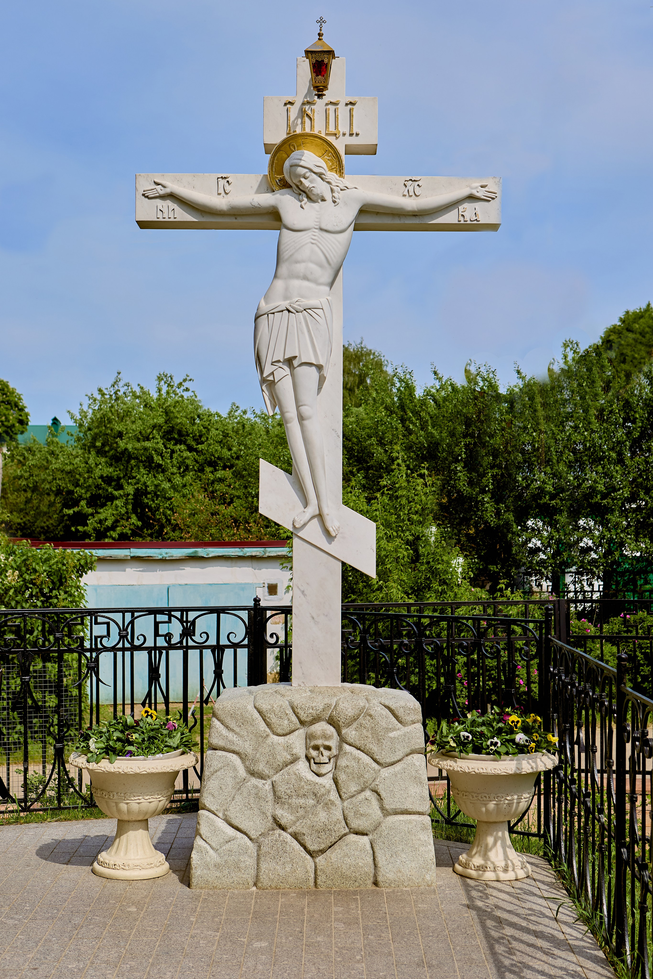 Крест - Свет Божьей благодати в Дивеево, запечатлённый православным портретным фотографом Николаем Головановым, г. Дзержинск.