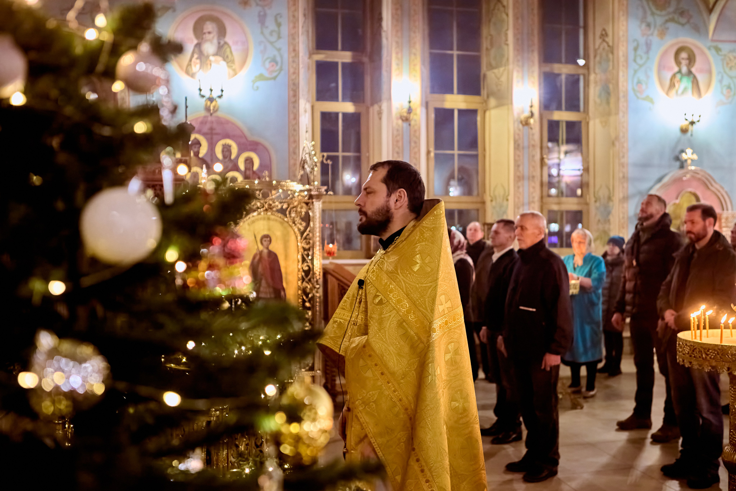 Литургия в Новогоднюю Ночь 2025