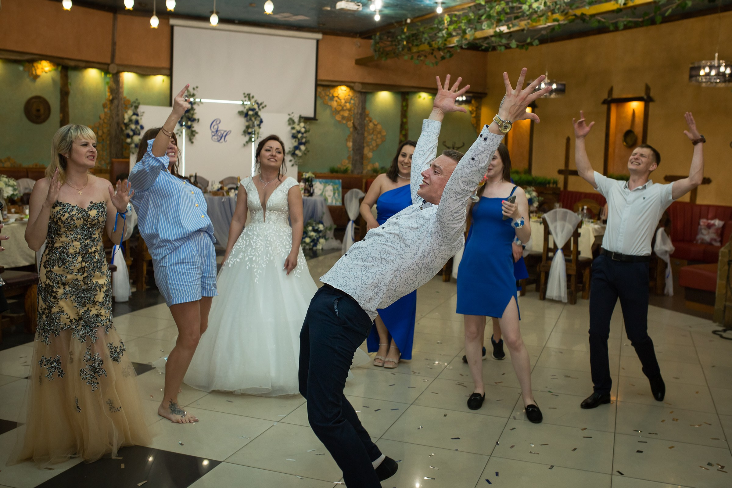 Банкет. Свадебная фотосъёмка в Москве, Туле